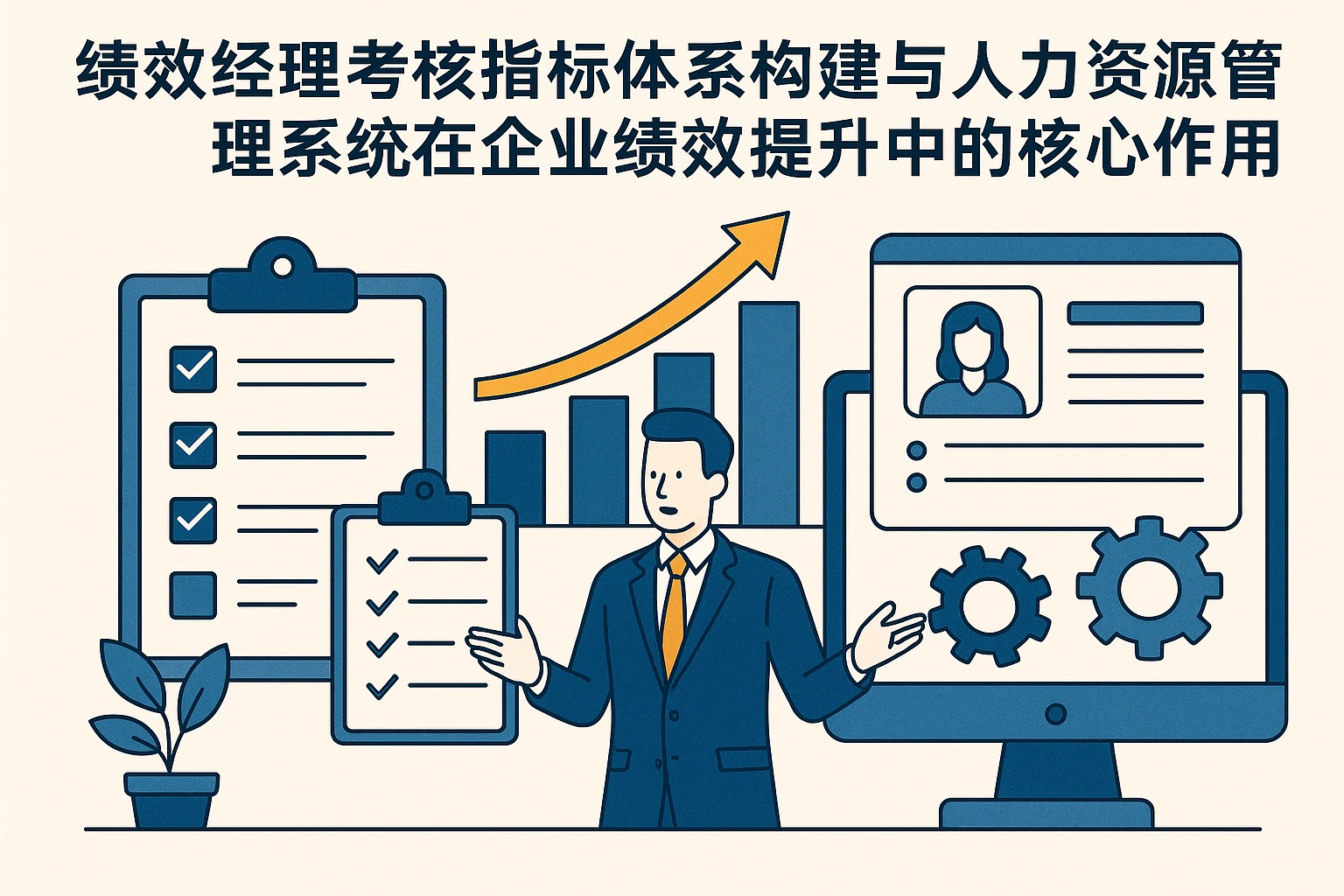 绩效经理考核指标体系构建与人力资源管理系统在企业绩效提升中的核心作用