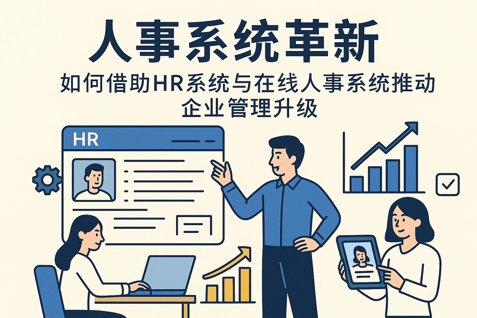 人事系统革新：如何借助HR系统与在线人事系统推动企业管理升级