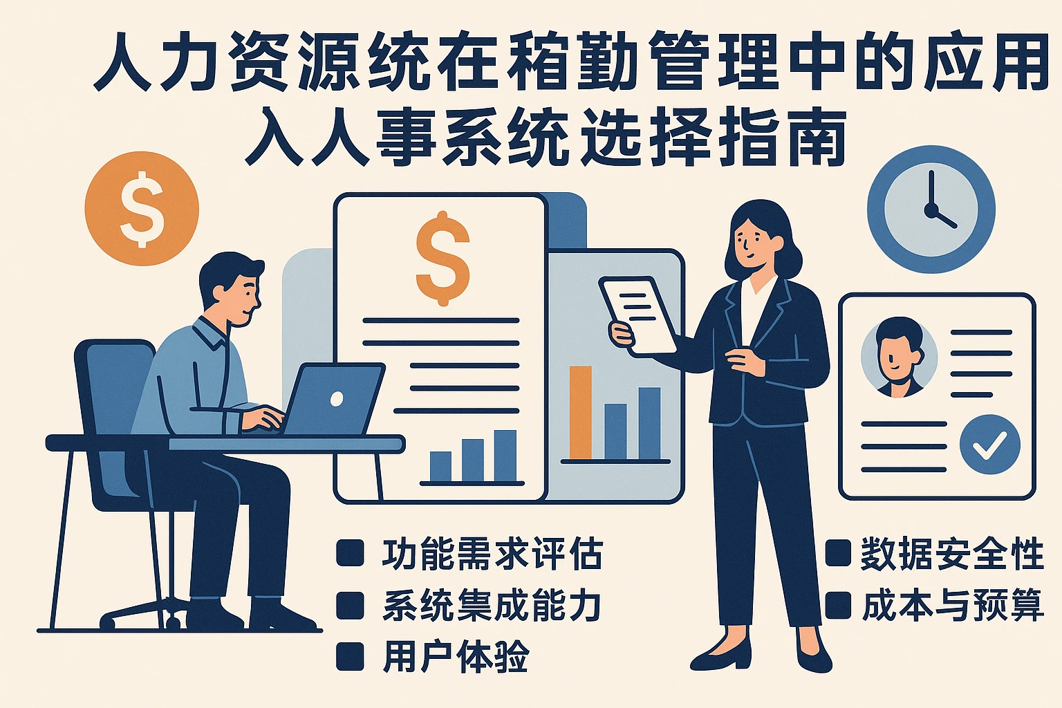 人力资源系统在薪酬与考勤管理中的应用与人事系统选择指南