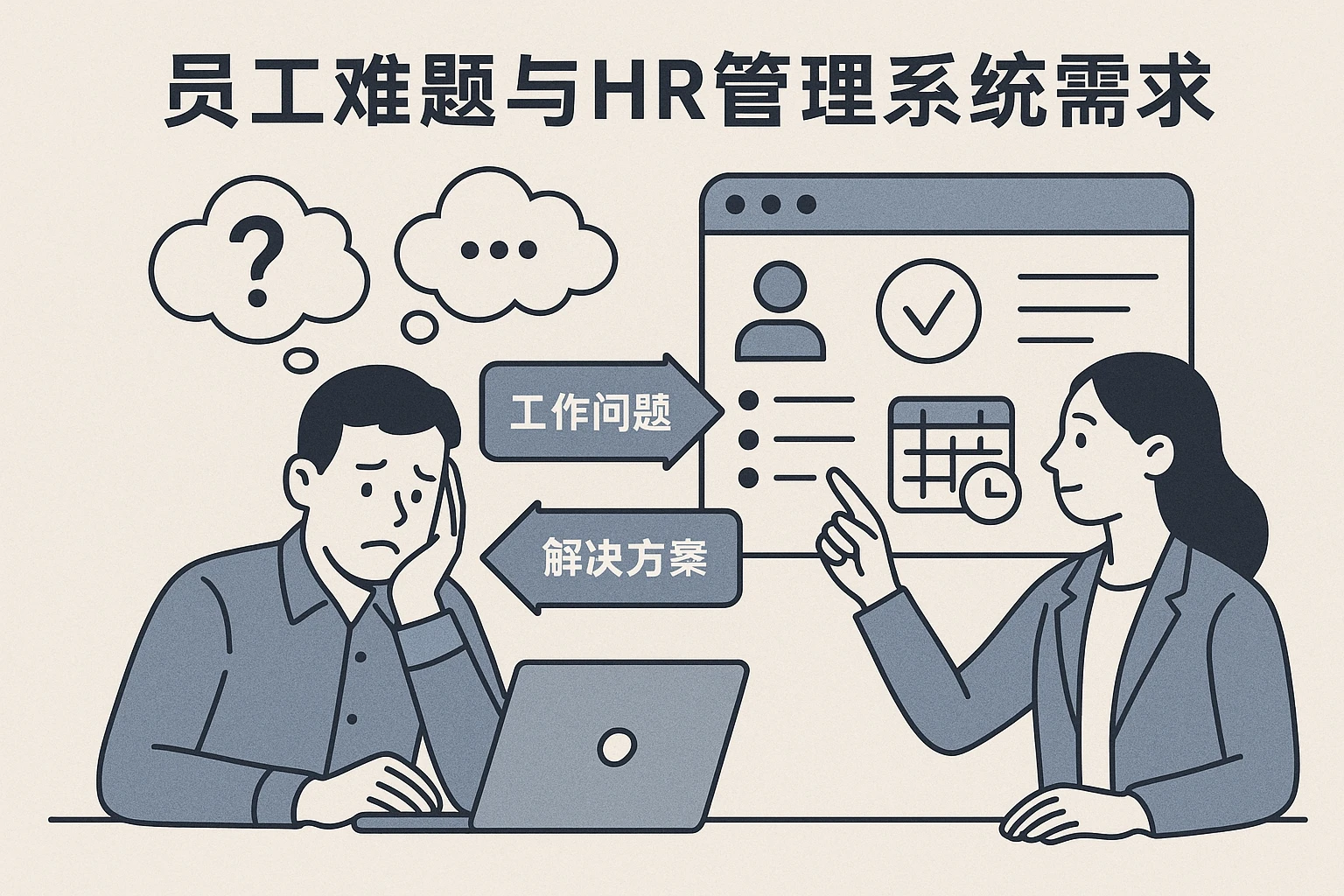 员工难题与HR管理系统需求