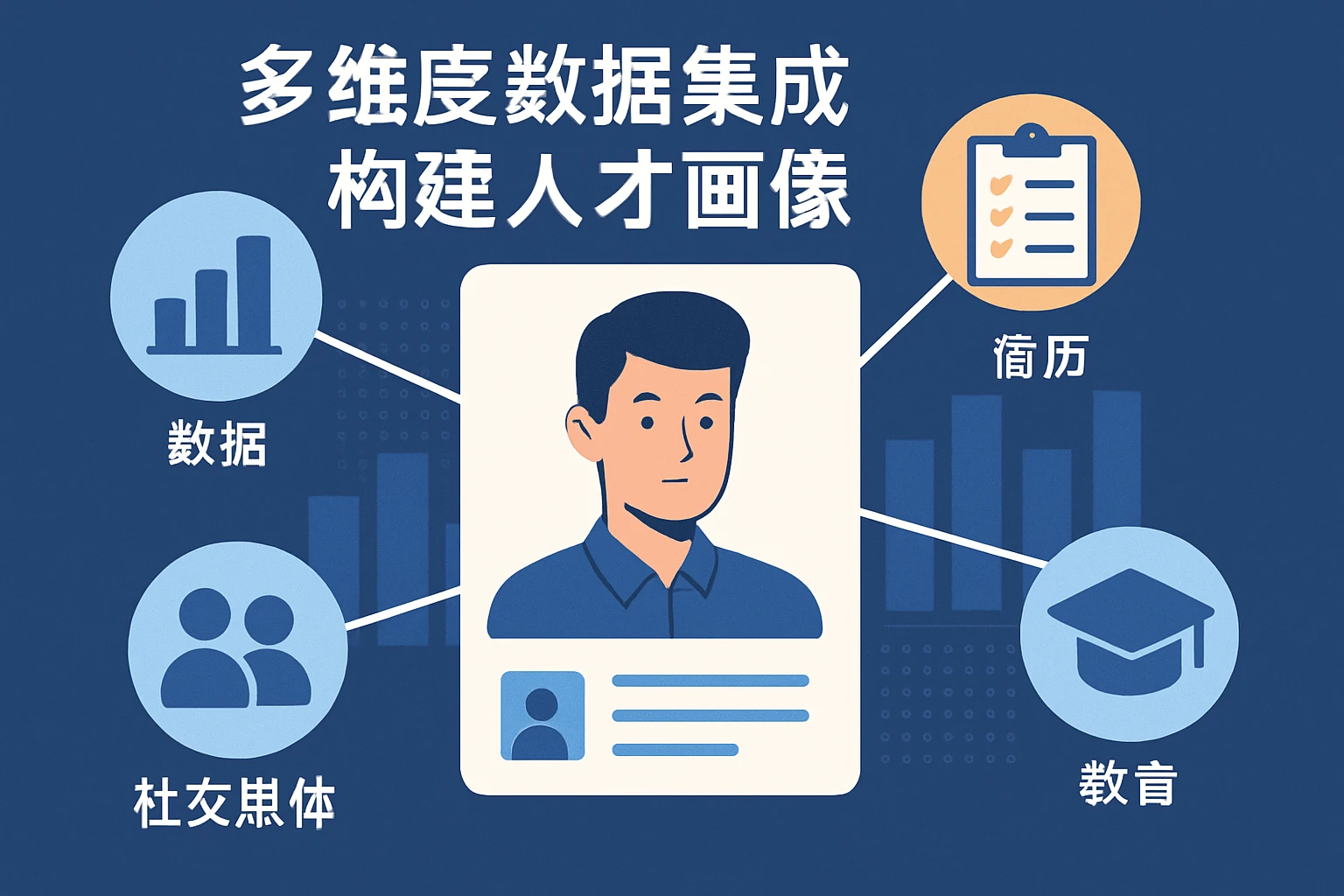 多维度数据集成构建人才画像