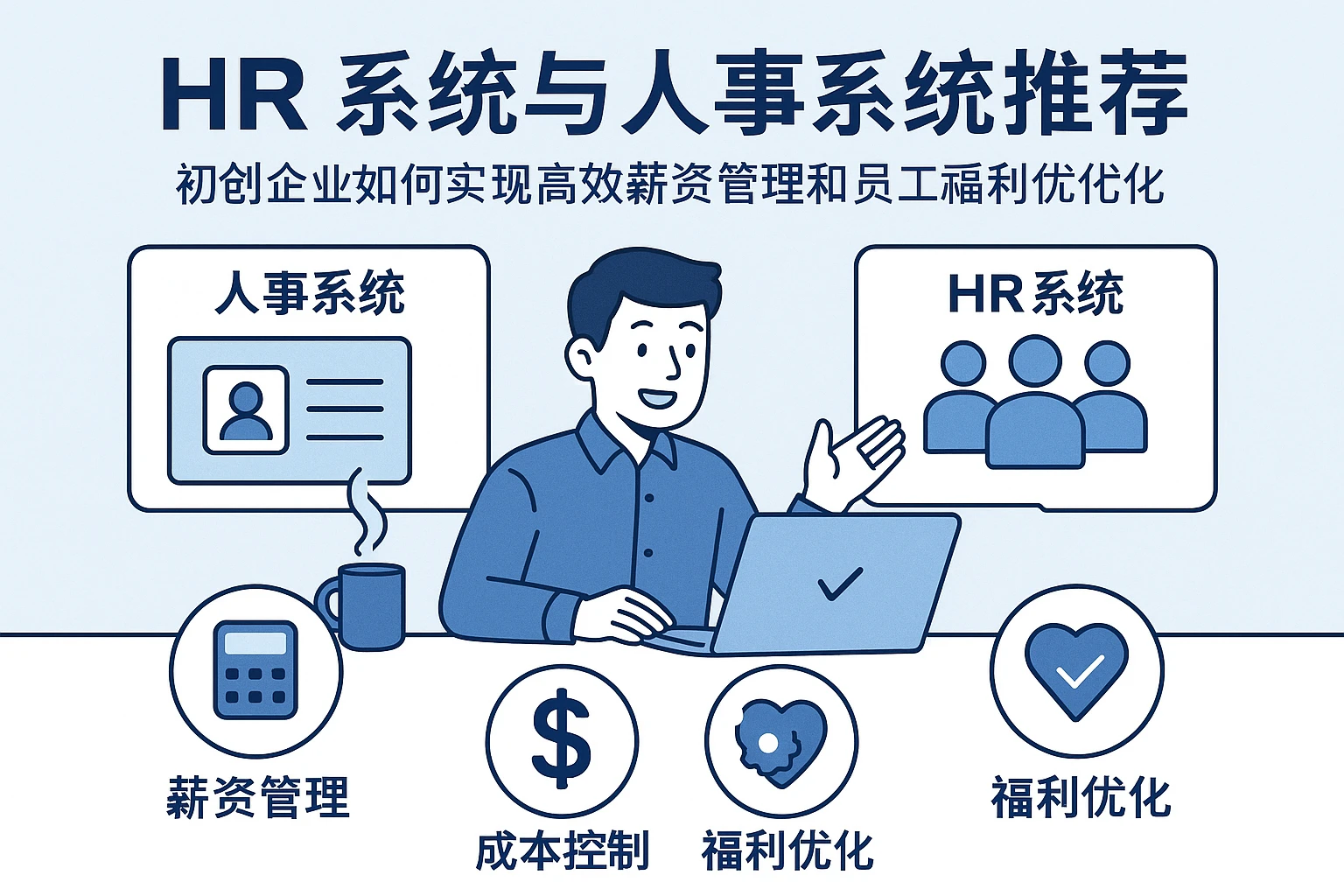 HR系统与人事系统推荐——初创企业如何实现高效薪资管理和员工福利优化