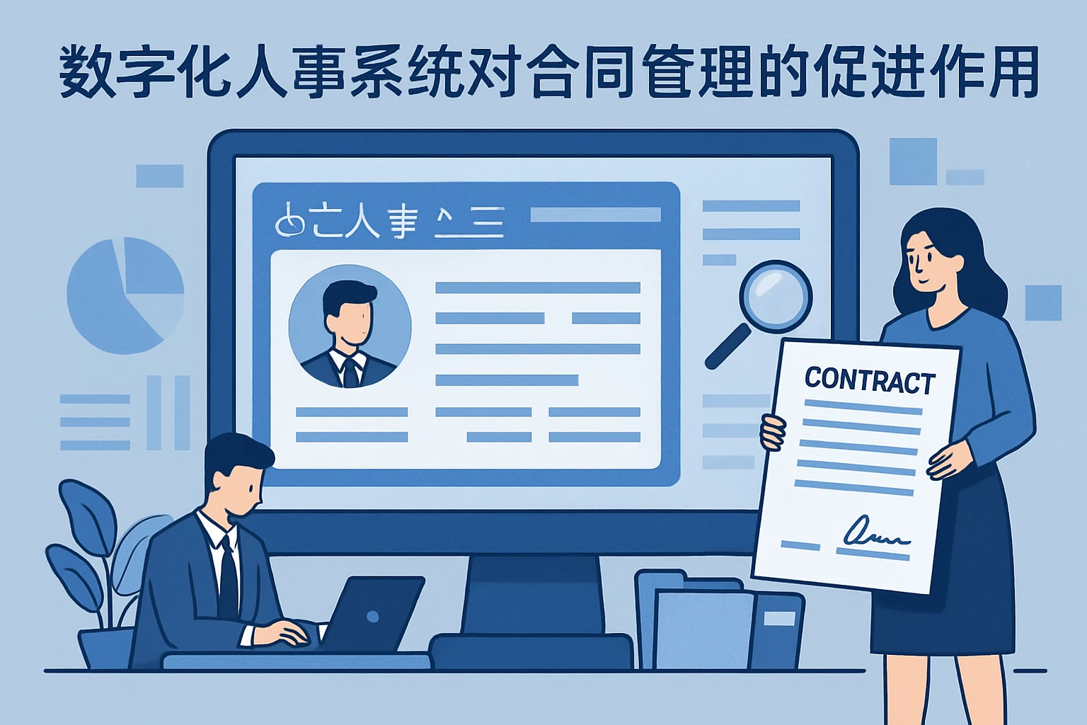数字化人事系统对合同管理的促进作用