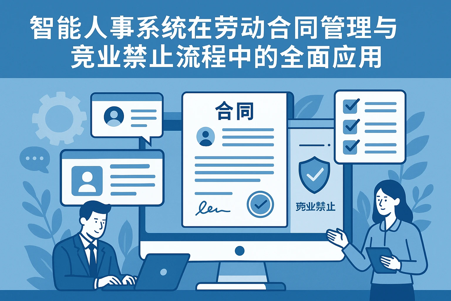 智能人事系统在劳动合同管理与竞业禁止流程中的全面应用