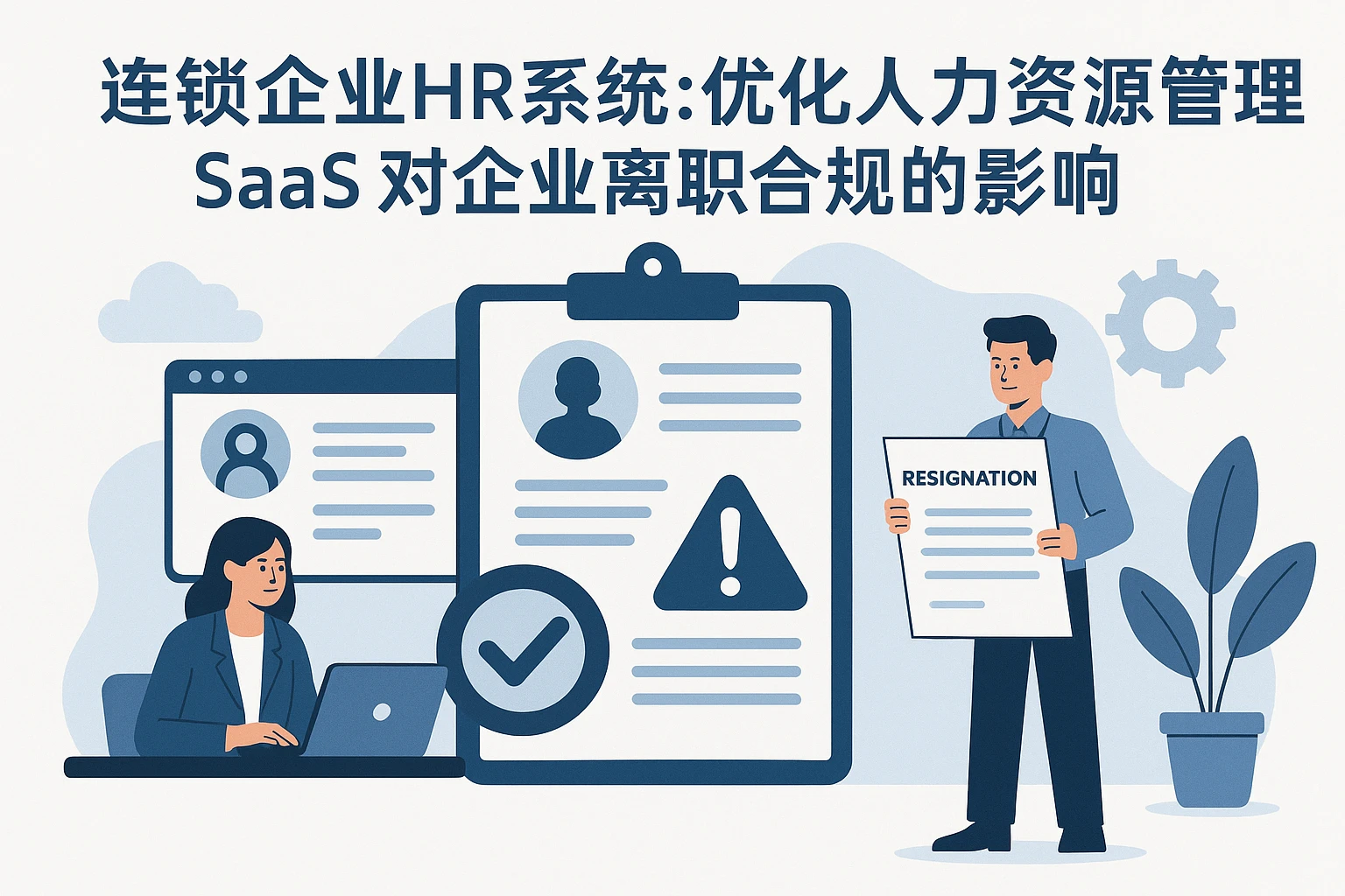 连锁企业HR系统:优化人力资源管理SaaS对企业离职合规的影响