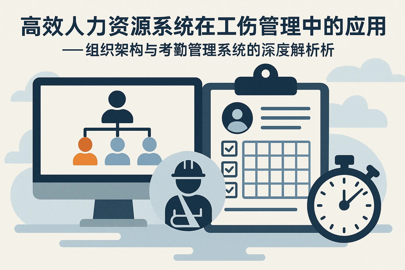 高效人力资源系统在工伤管理中的应用——组织架构与考勤管理系统的深度解析