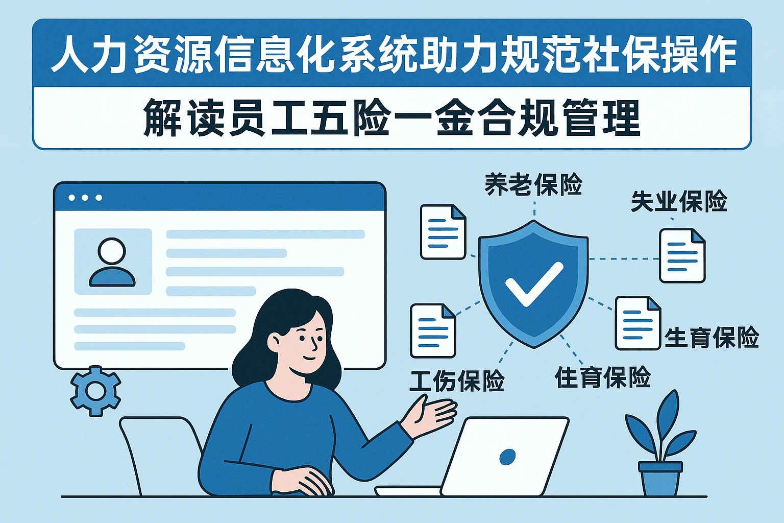 人力资源信息化系统助力规范社保操作——解读员工五险一金合规管理