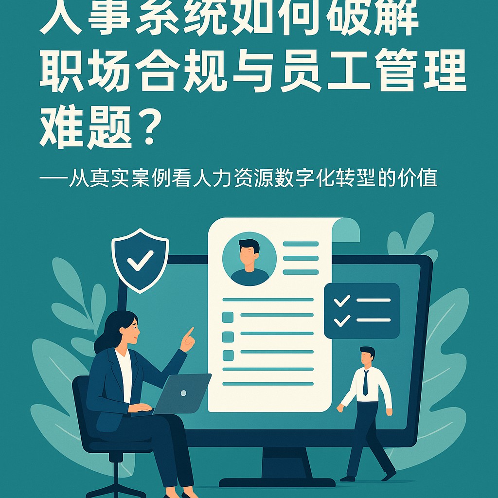 人事系统如何破解职场合规与员工管理难题？——从真实案例看人力资源数字化转型的价值