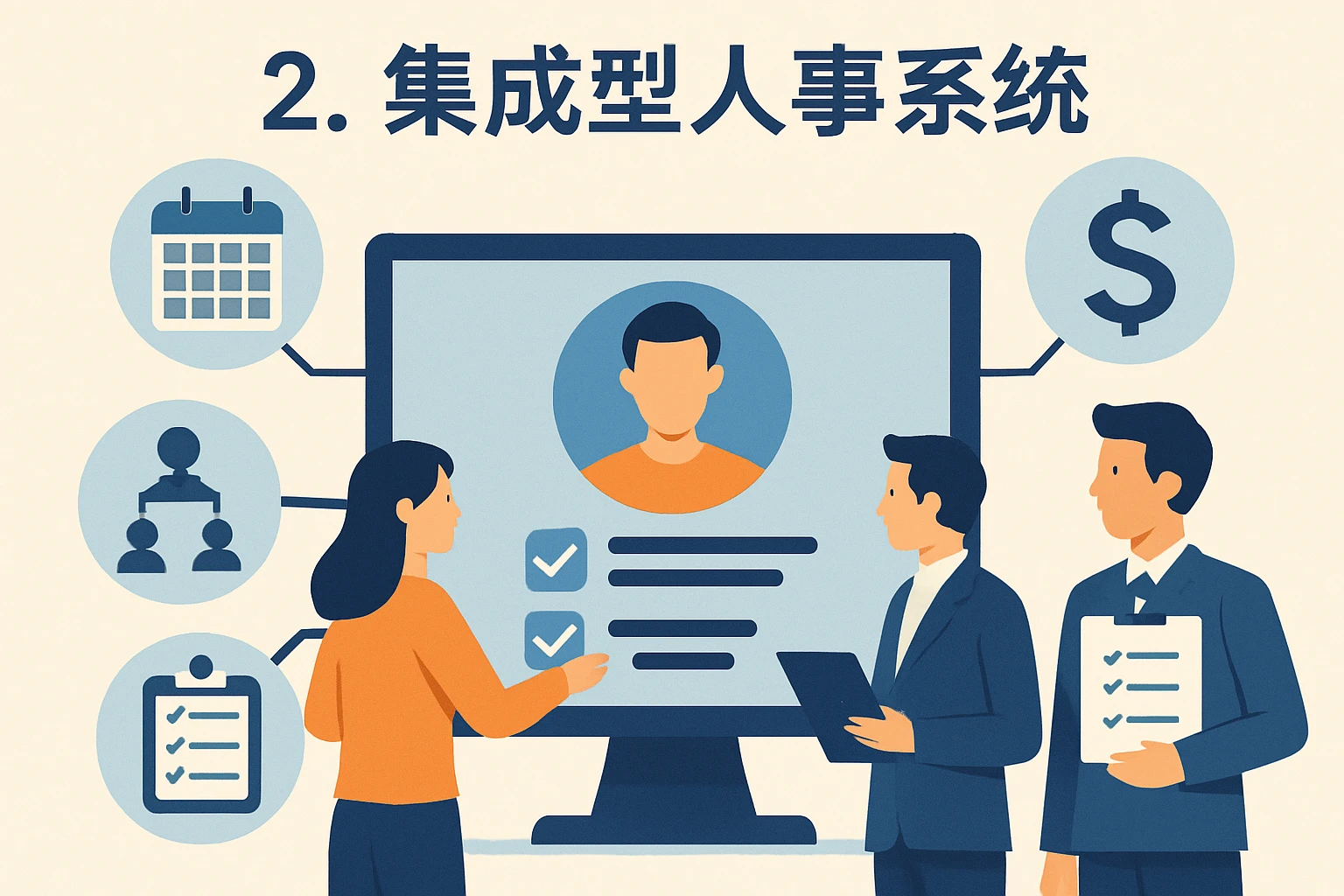 2. 集成型人事系统