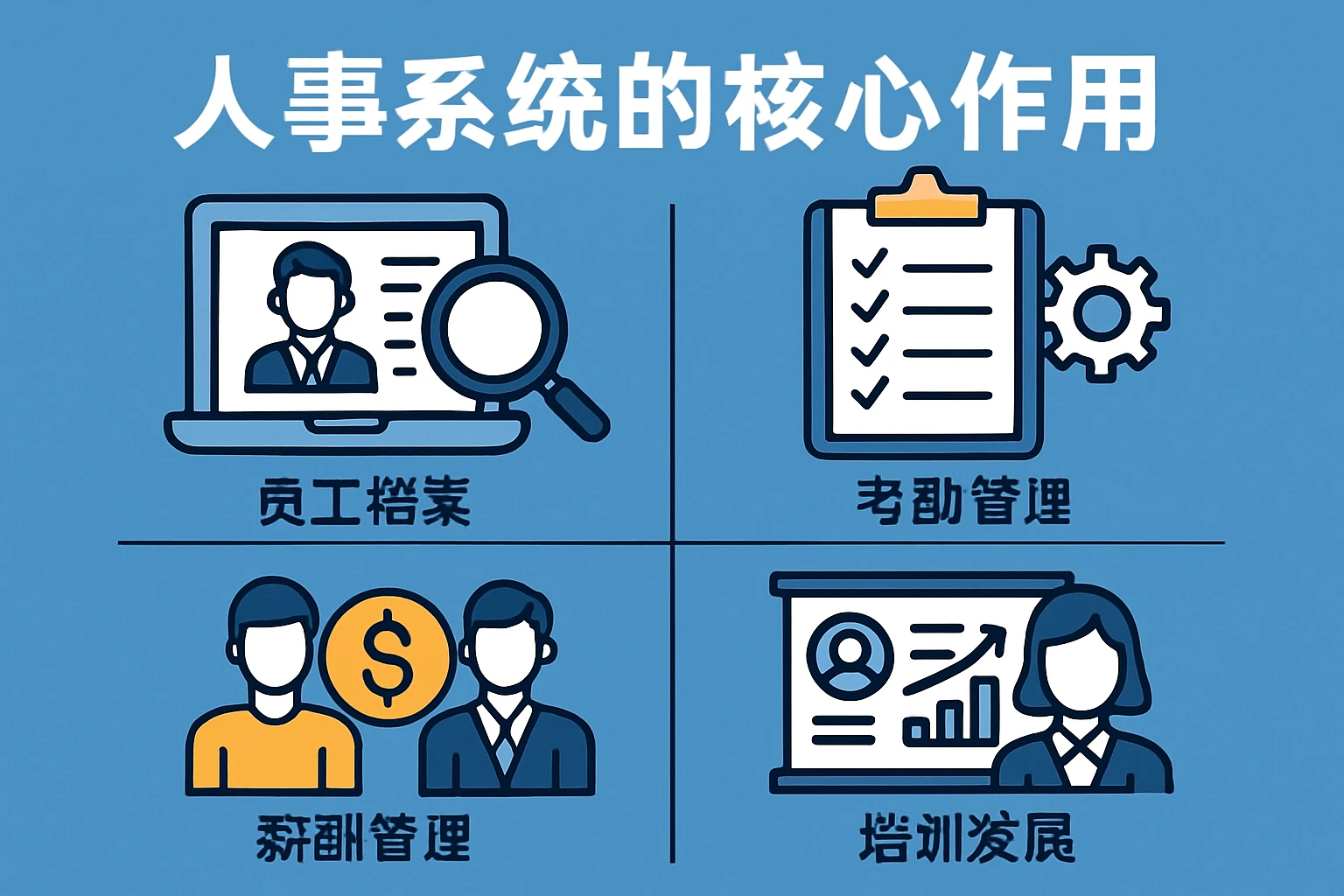 人事系统的核心作用