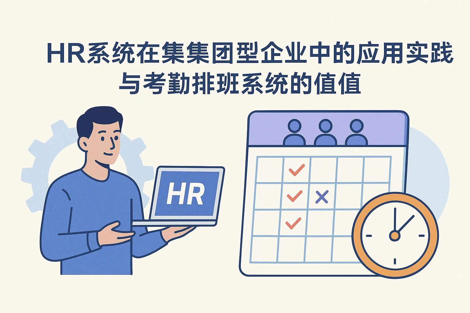 HR系统在集团型企业中的应用实践与考勤排班系统的价值
