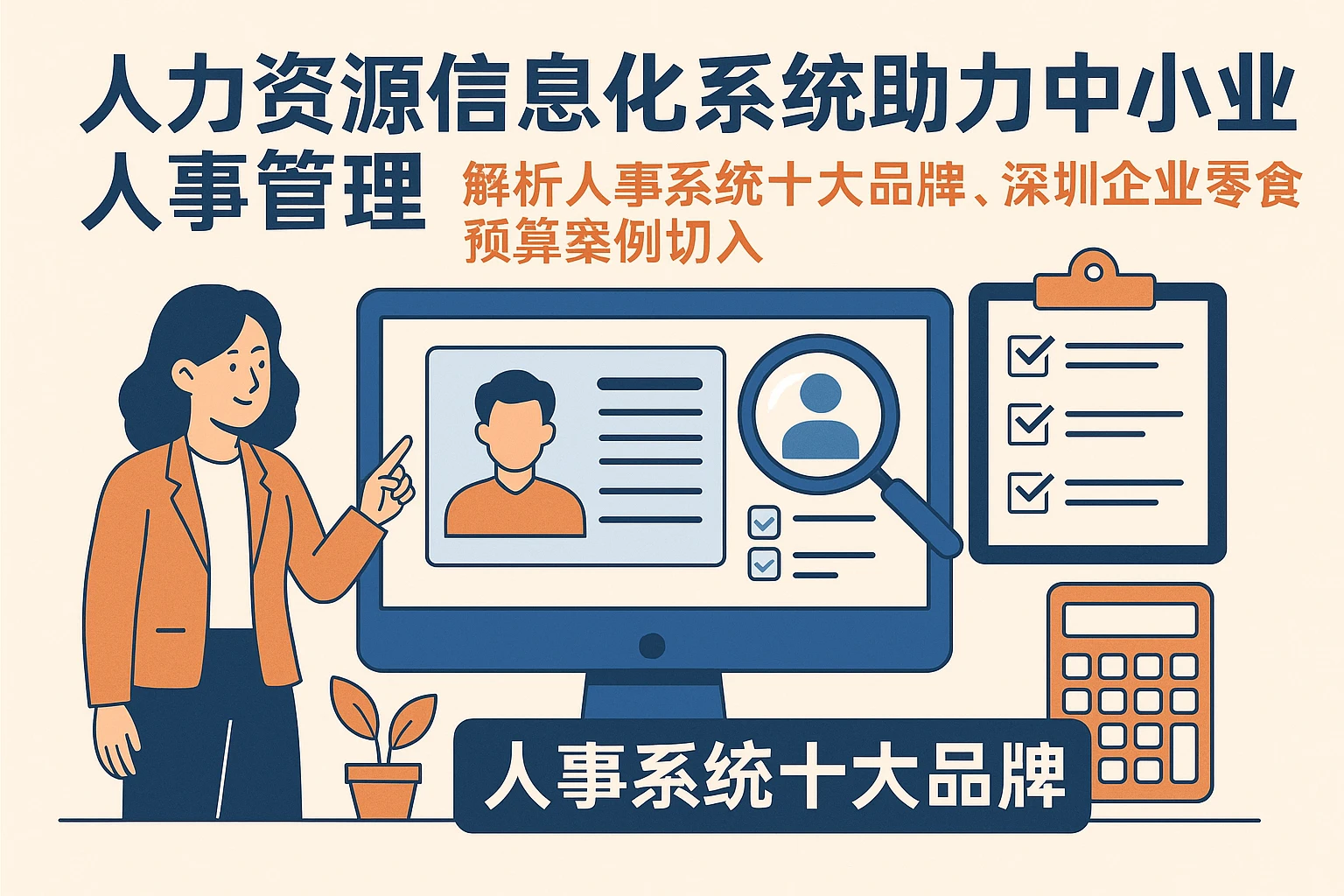 人力资源信息化系统助力中小企业人事管理 —— 解析人事系统十大品牌，深圳企业零食预算案例切入