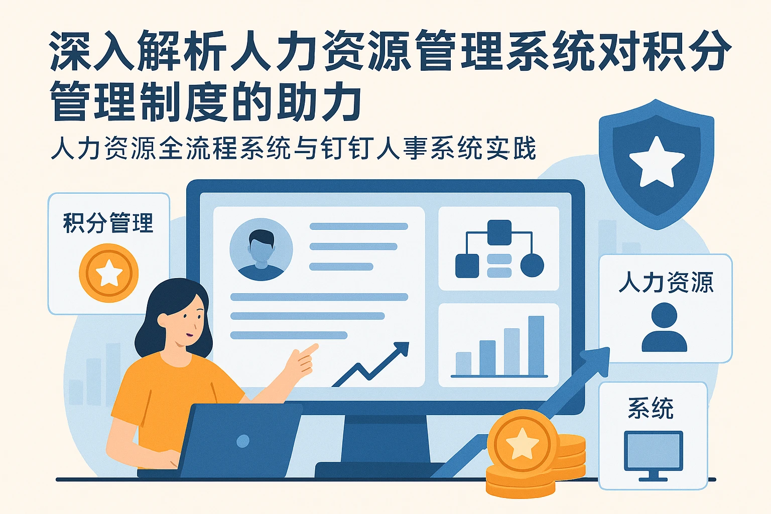 深入解析人力资源管理系统对积分管理制度的助力——人力资源全流程系统与钉钉人事系统实践