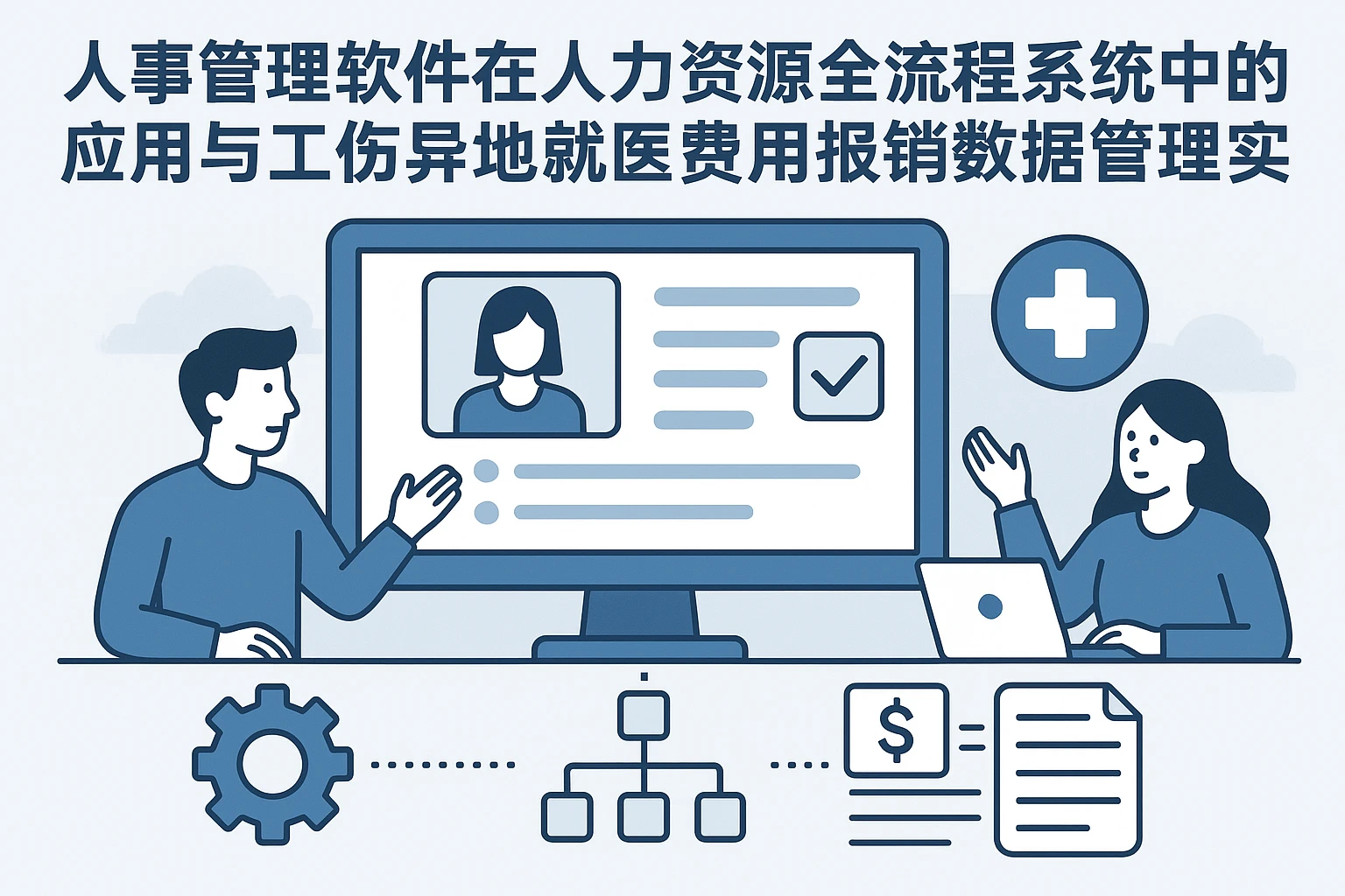 人事管理软件在人力资源全流程系统中的应用与工伤异地就医费用报销数据管理实践