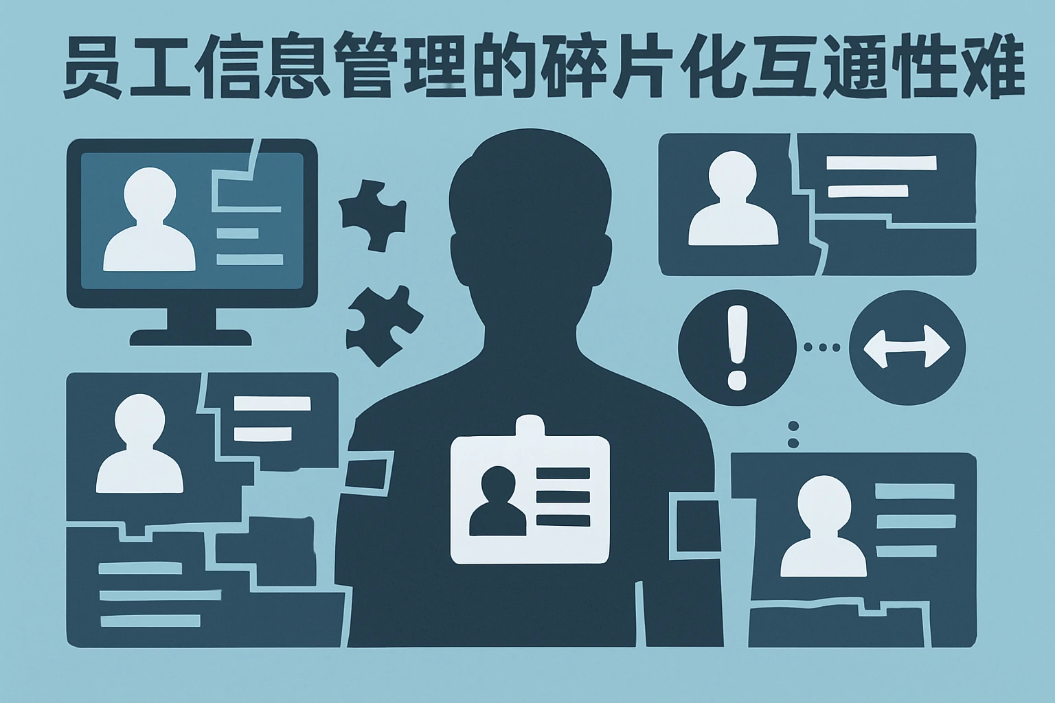 员工信息管理的碎片化与互通性难点