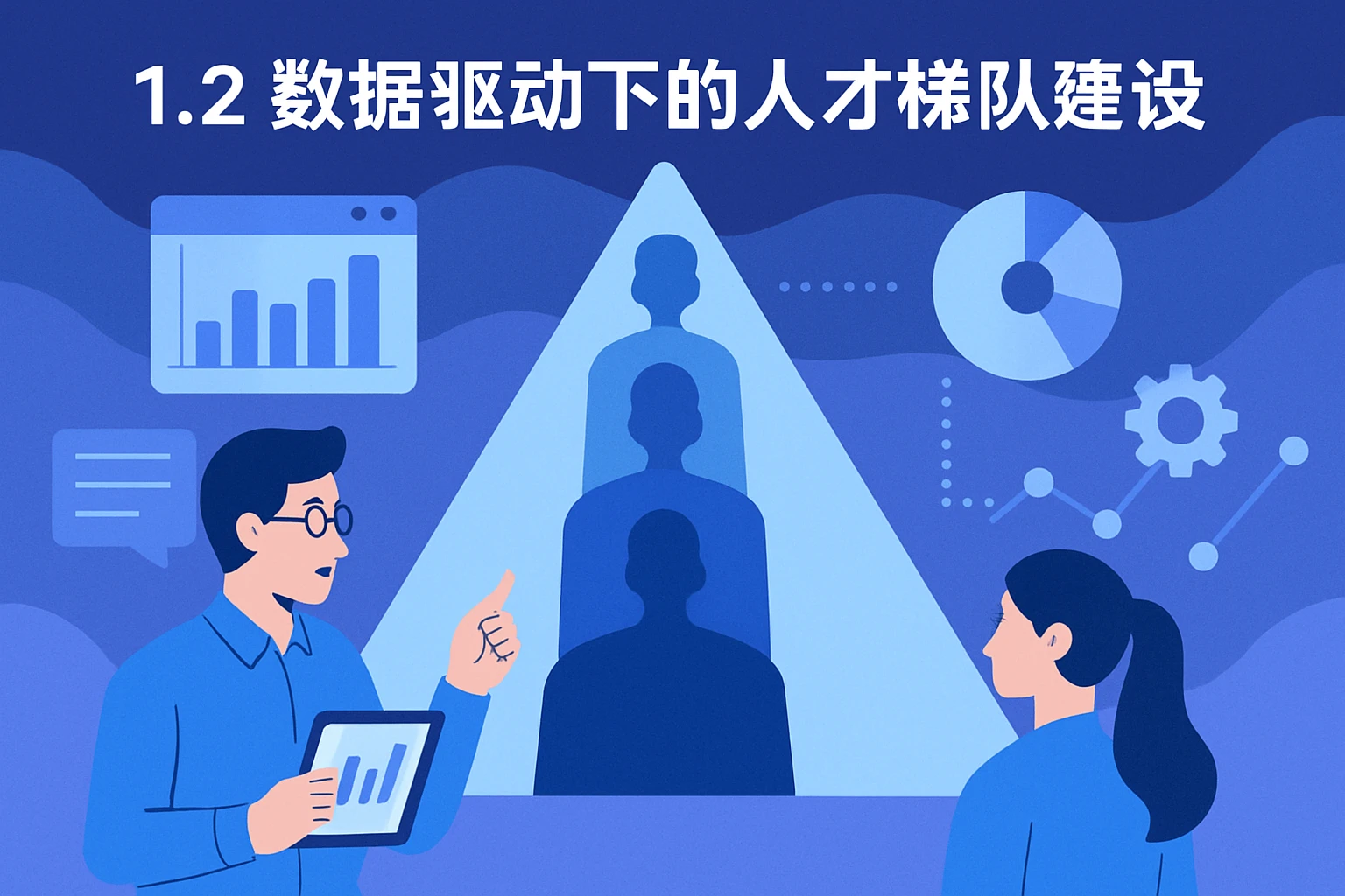 1.2 数据驱动下的人才梯队建设