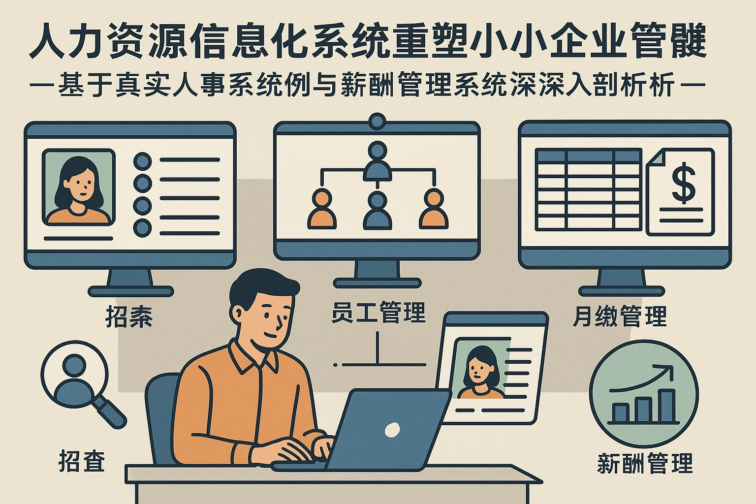 人力资源信息化系统重塑中小企业的人事管理——基于真实人事系统案例与薪酬管理系统的深入剖析