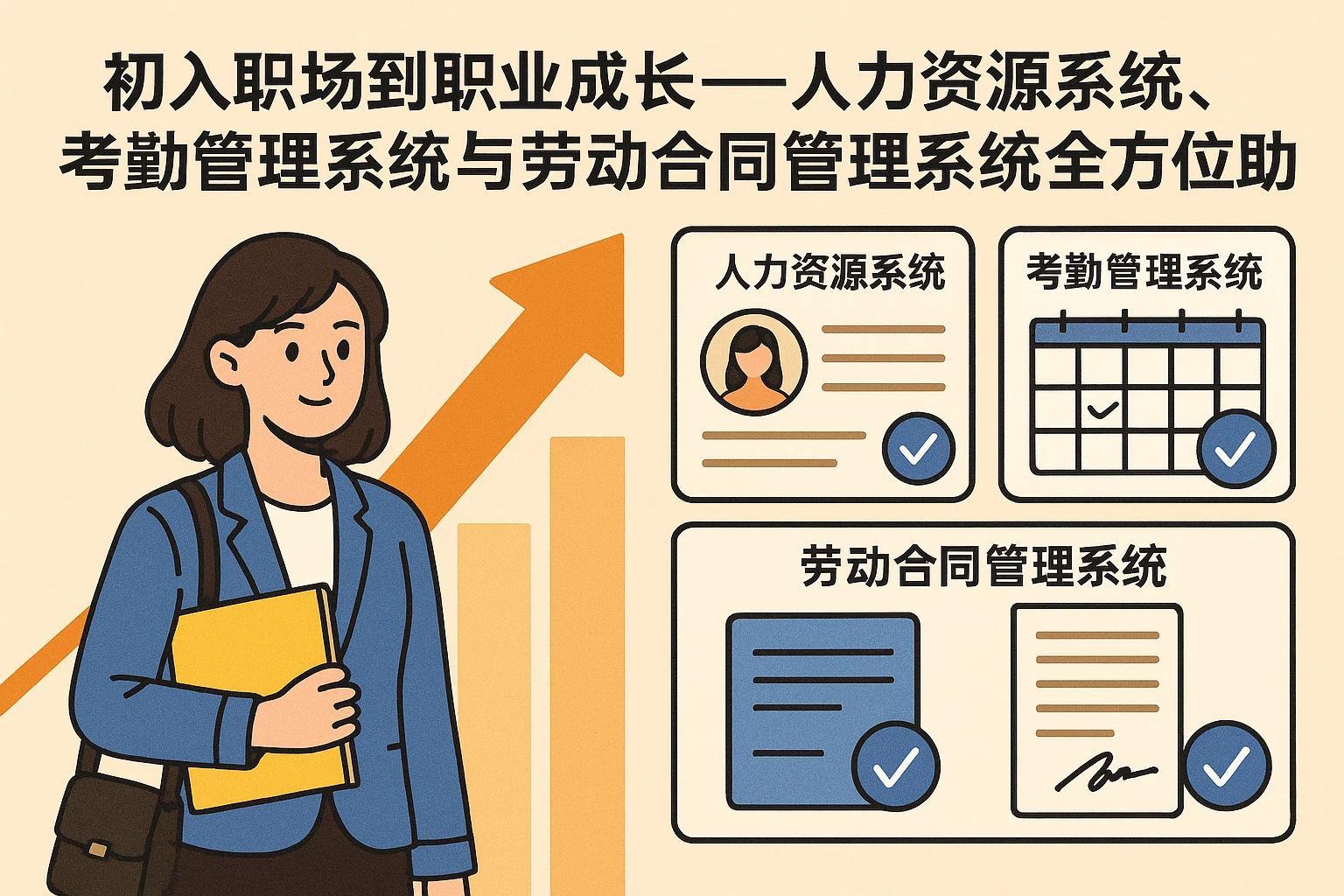 初入职场到职业成长——人力资源系统、考勤管理系统与劳动合同管理系统的全方位助力