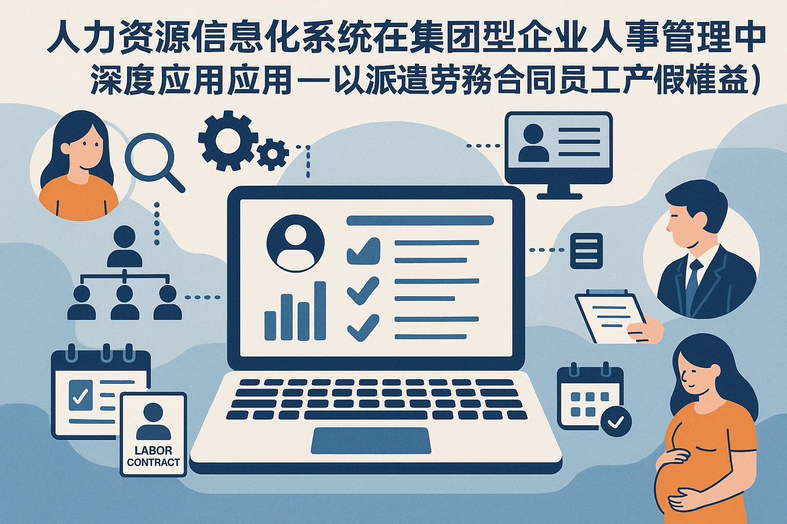 人力资源信息化系统在集团型企业人事管理中的深度应用——以派遣劳务合同员工产假权益为例