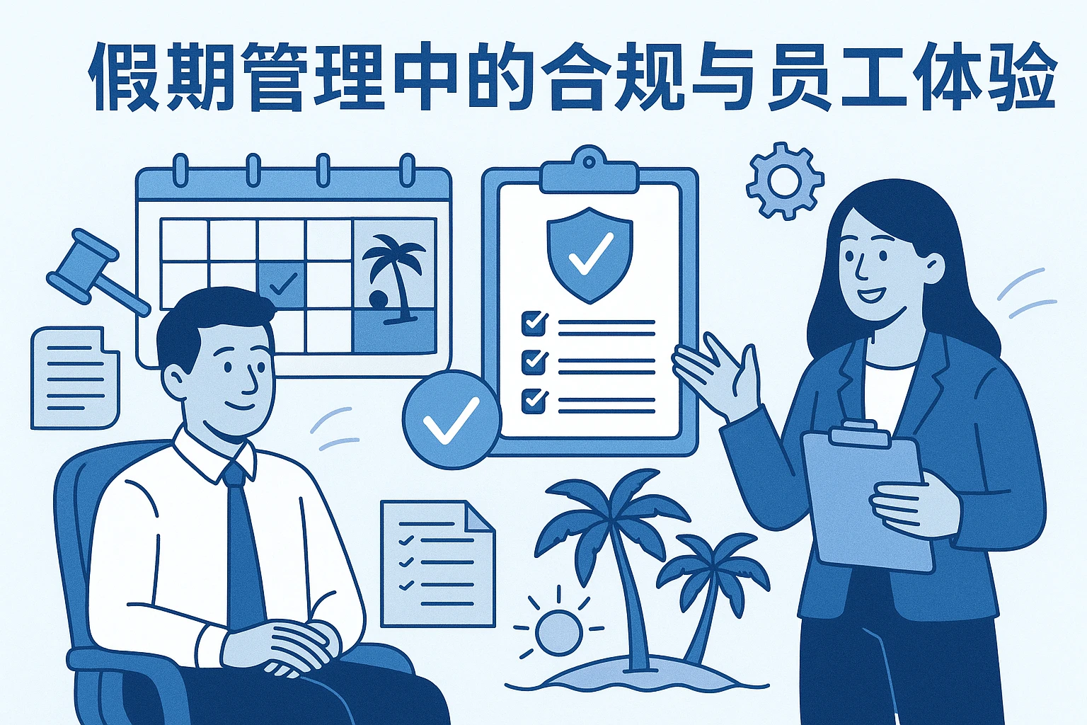假期管理中的合规与员工体验