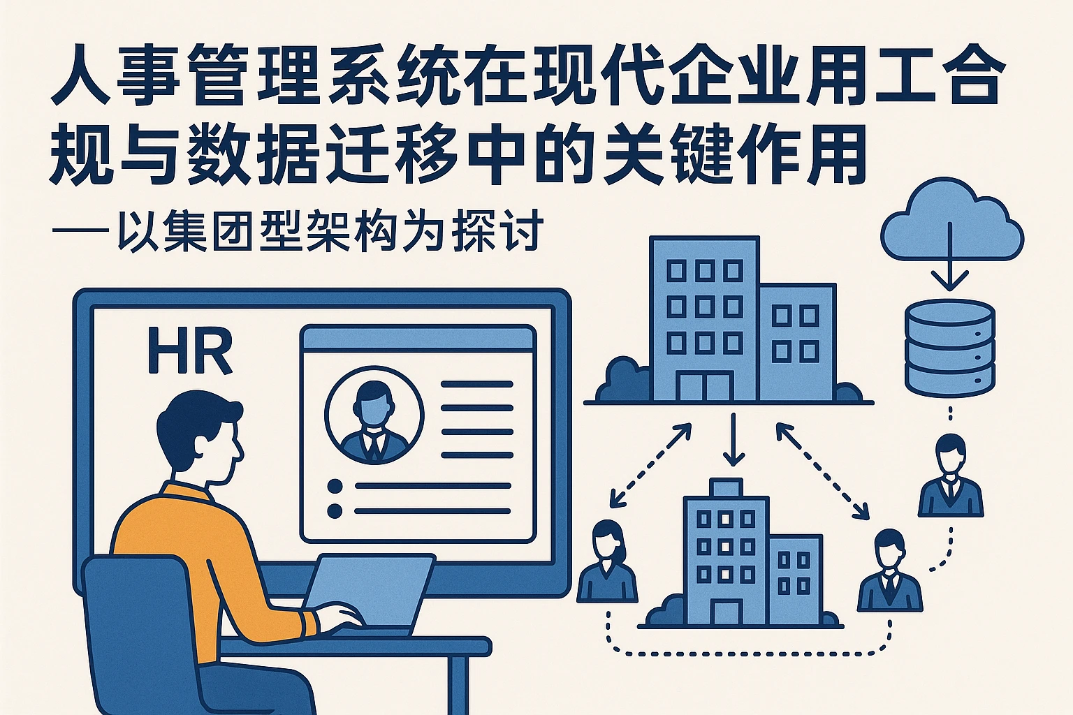 人事管理系统在现代企业用工合规与数据迁移中的关键作用——以集团型架构为探讨