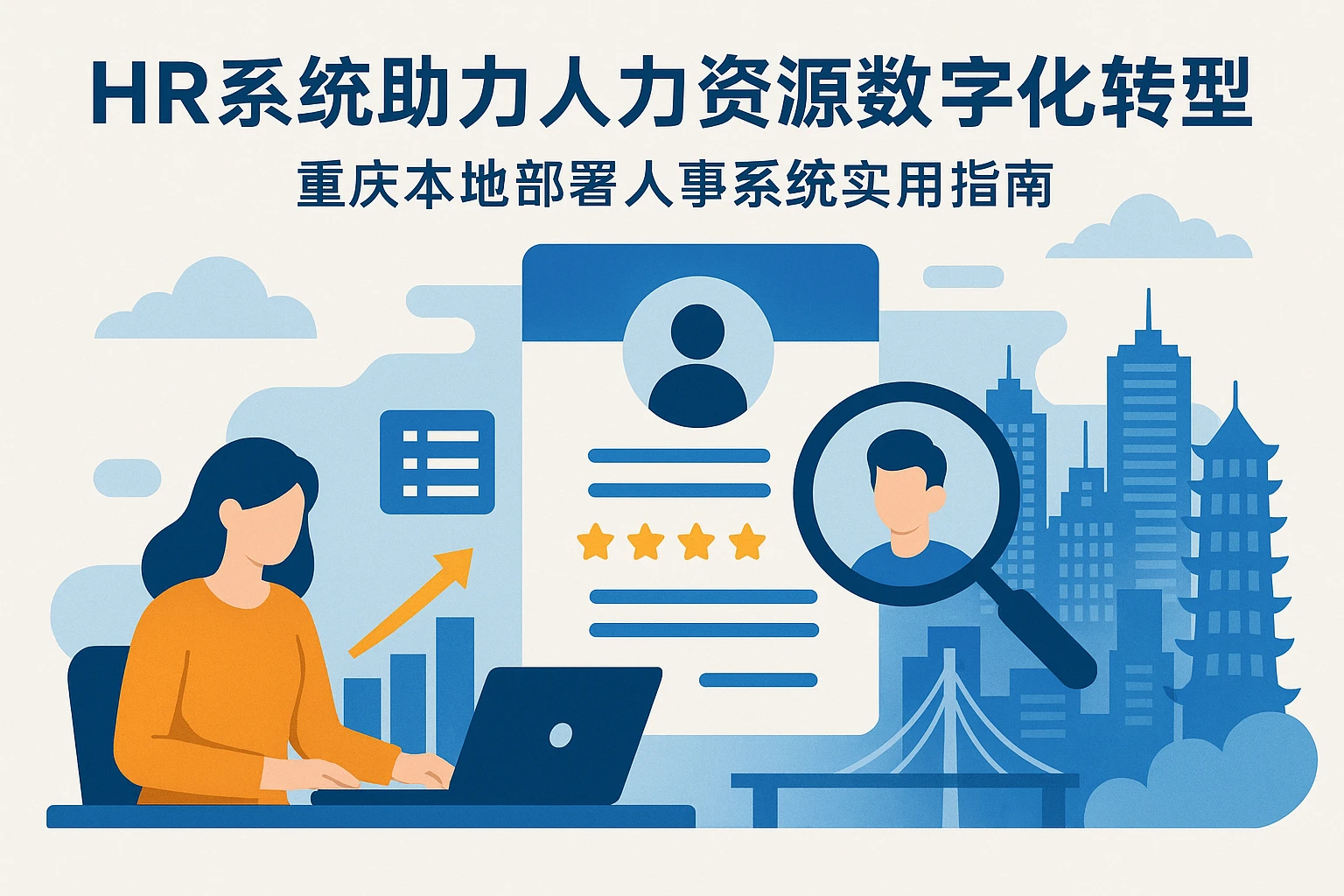 HR系统助力人力资源数字化转型——重庆本地部署人事系统实用指南