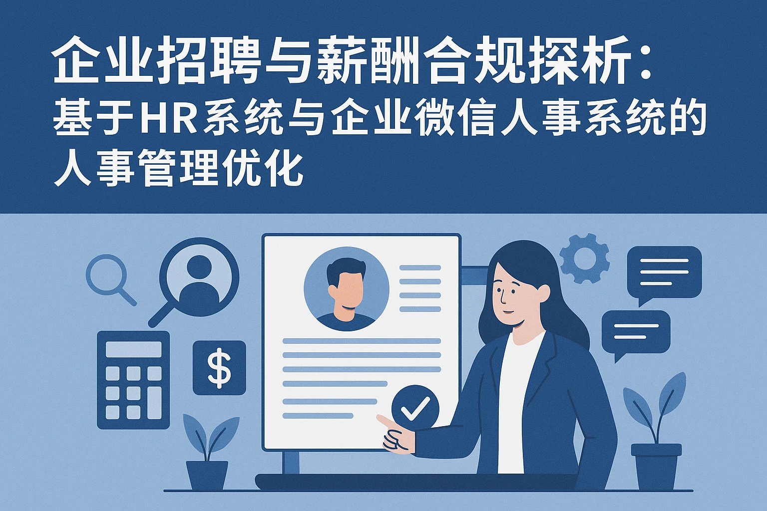 企业招聘与薪酬合规探析：基于HR系统与企业微信人事系统的人事管理优化