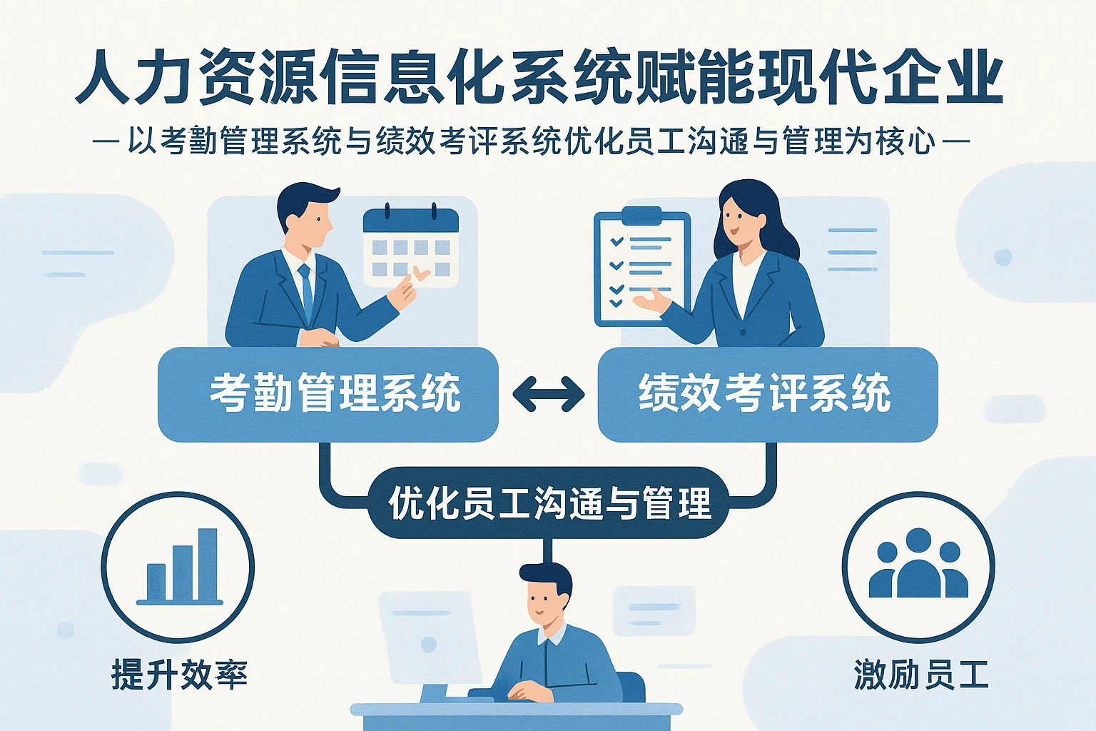人力资源信息化系统赋能现代企业——以考勤管理系统与绩效考评系统优化员工沟通与管理为核心