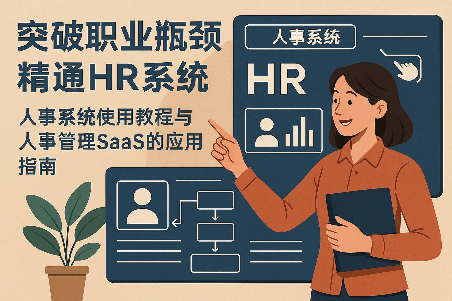 突破职业瓶颈，精通HR系统：人事系统使用教程与人事管理SaaS的应用指南