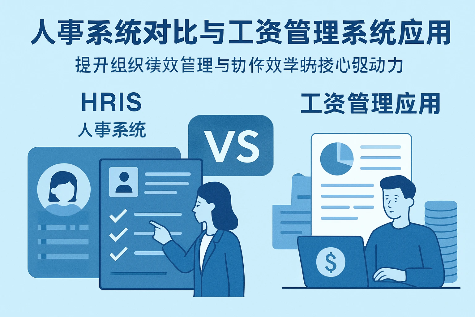 人事系统对比与工资管理系统应用：提升组织绩效管理与协作效率的核心驱动力