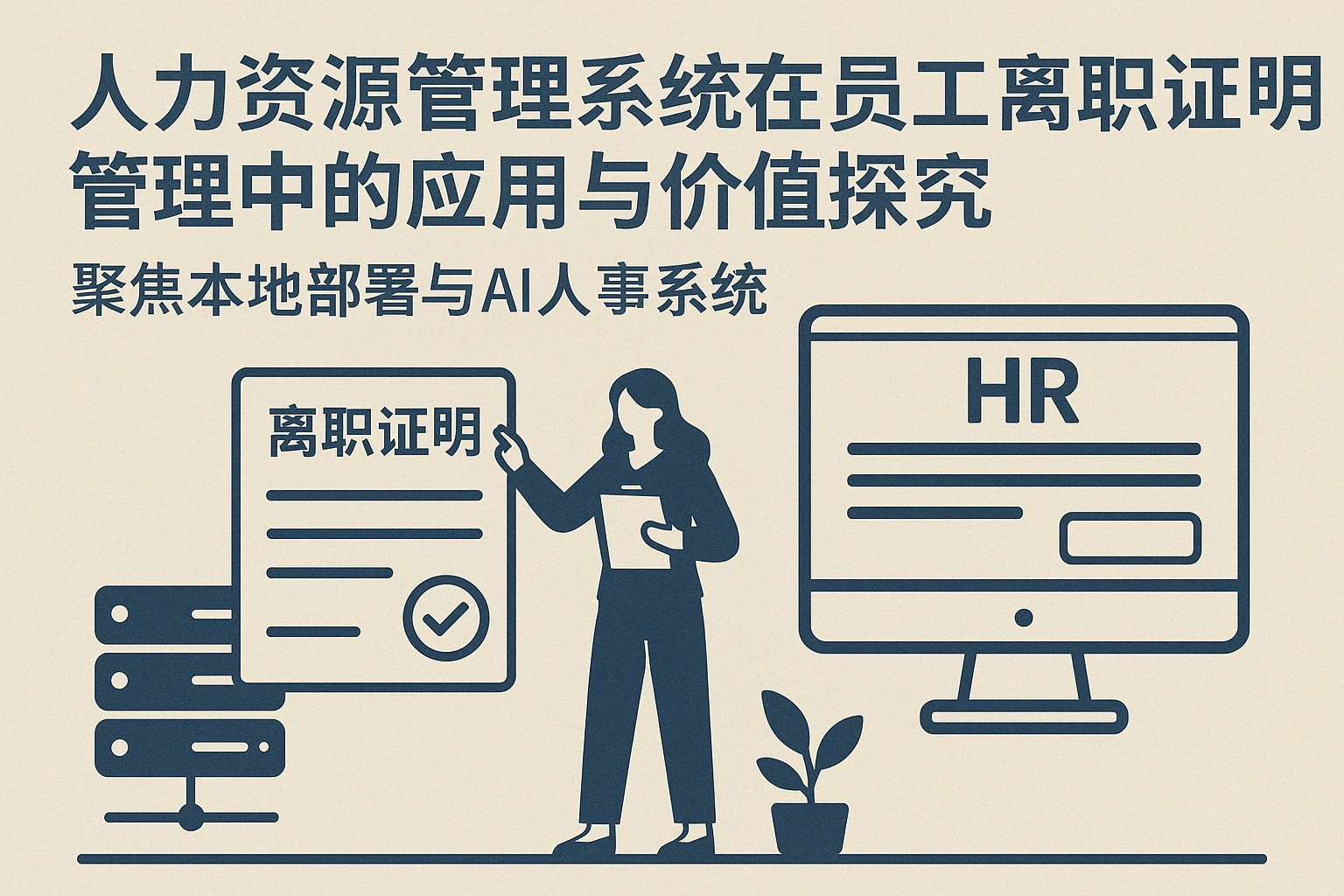 人力资源管理系统在员工离职证明管理中的应用与价值探究——聚焦本地部署与AI人事系统