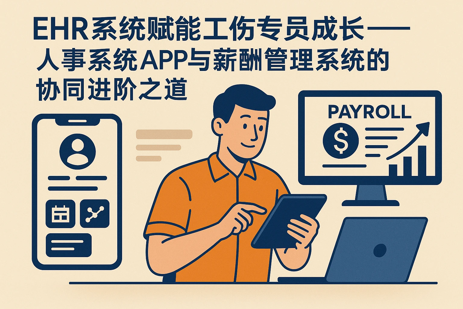 EHR系统赋能工伤专员成长——人事系统APP与薪酬管理系统的协同进阶之道