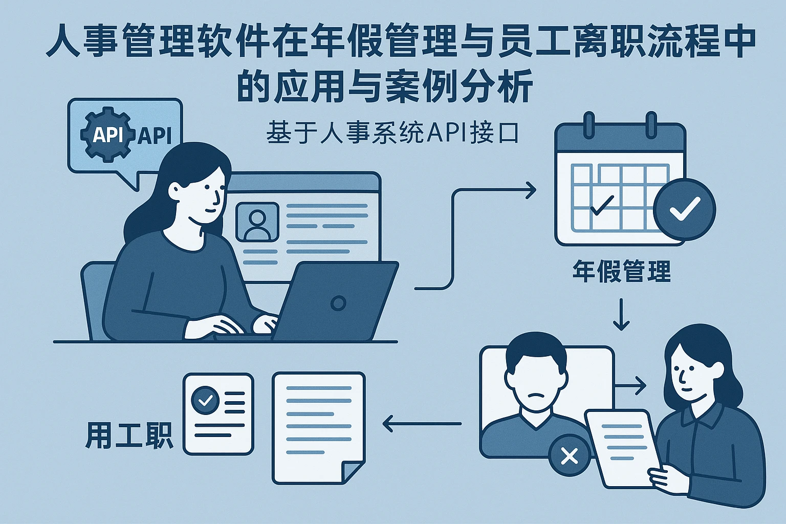 人事管理软件在年假管理与员工离职流程中的应用与案例分析——基于人事系统API接口