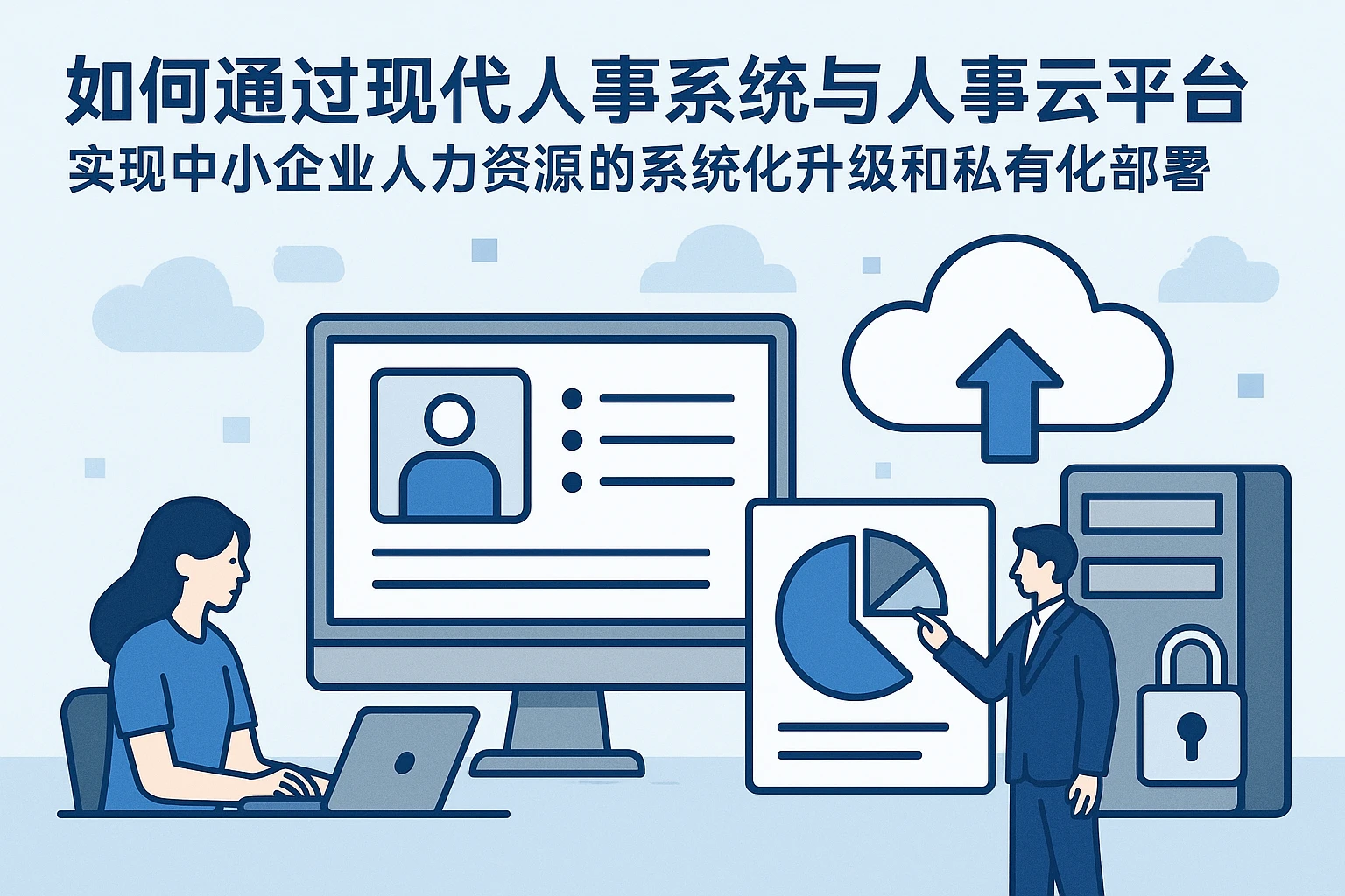 如何通过现代人事系统与人事云平台,实现中小企业人力资源的系统化升级和私有化部署