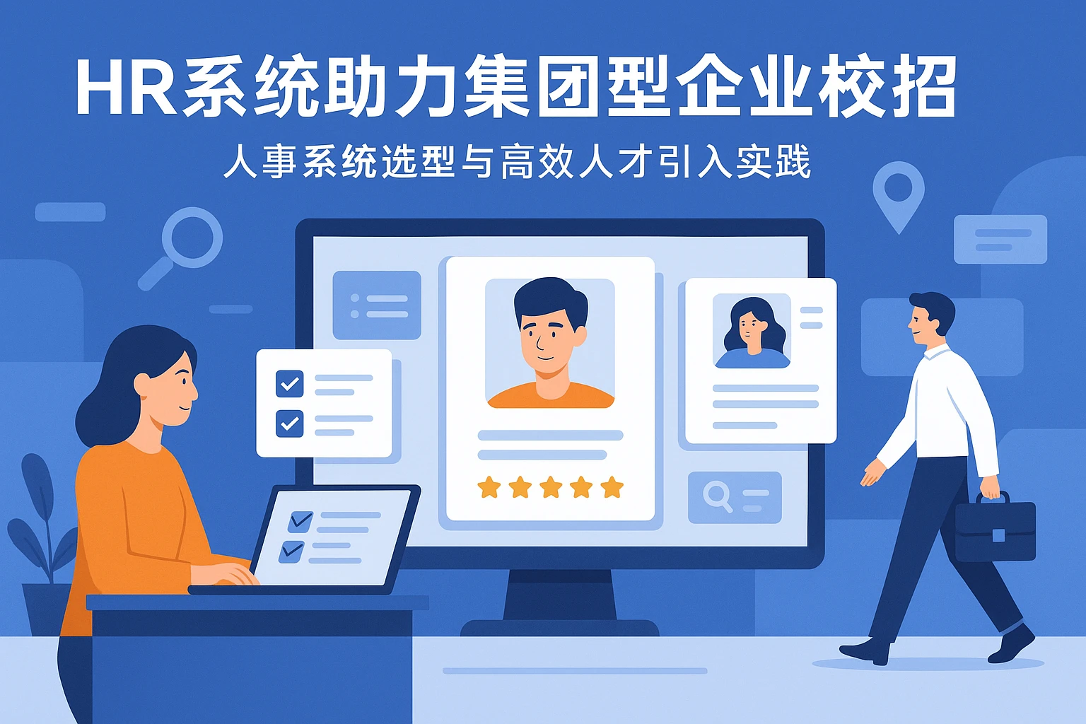 HR系统助力集团型企业校招 —— 人事系统选型与高效人才引入实践