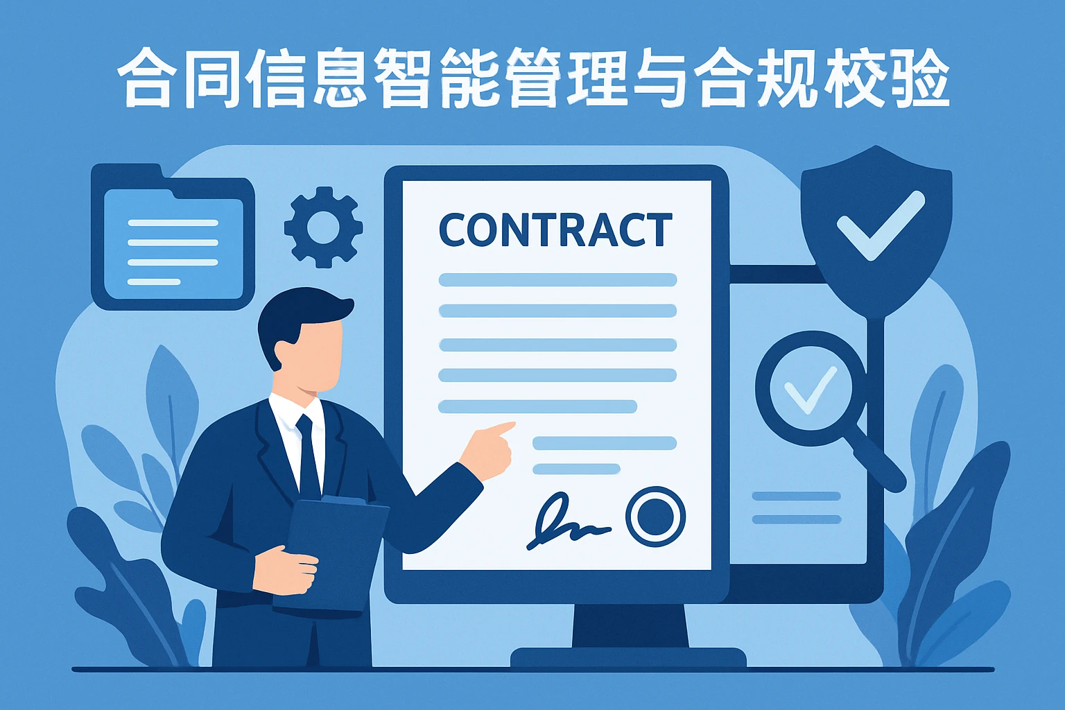 1. 合同信息智能管理与合规校验