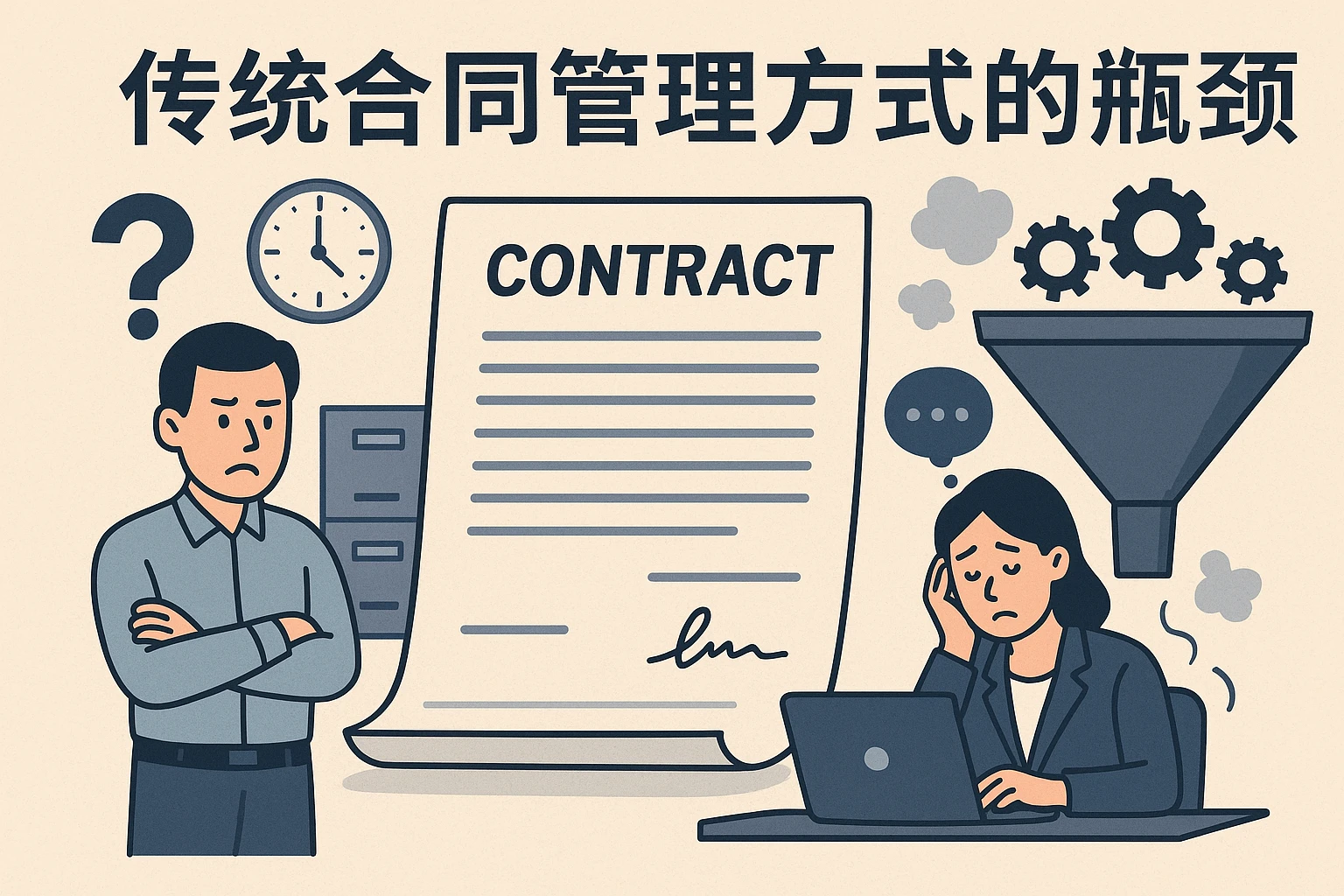 传统合同管理方式的瓶颈