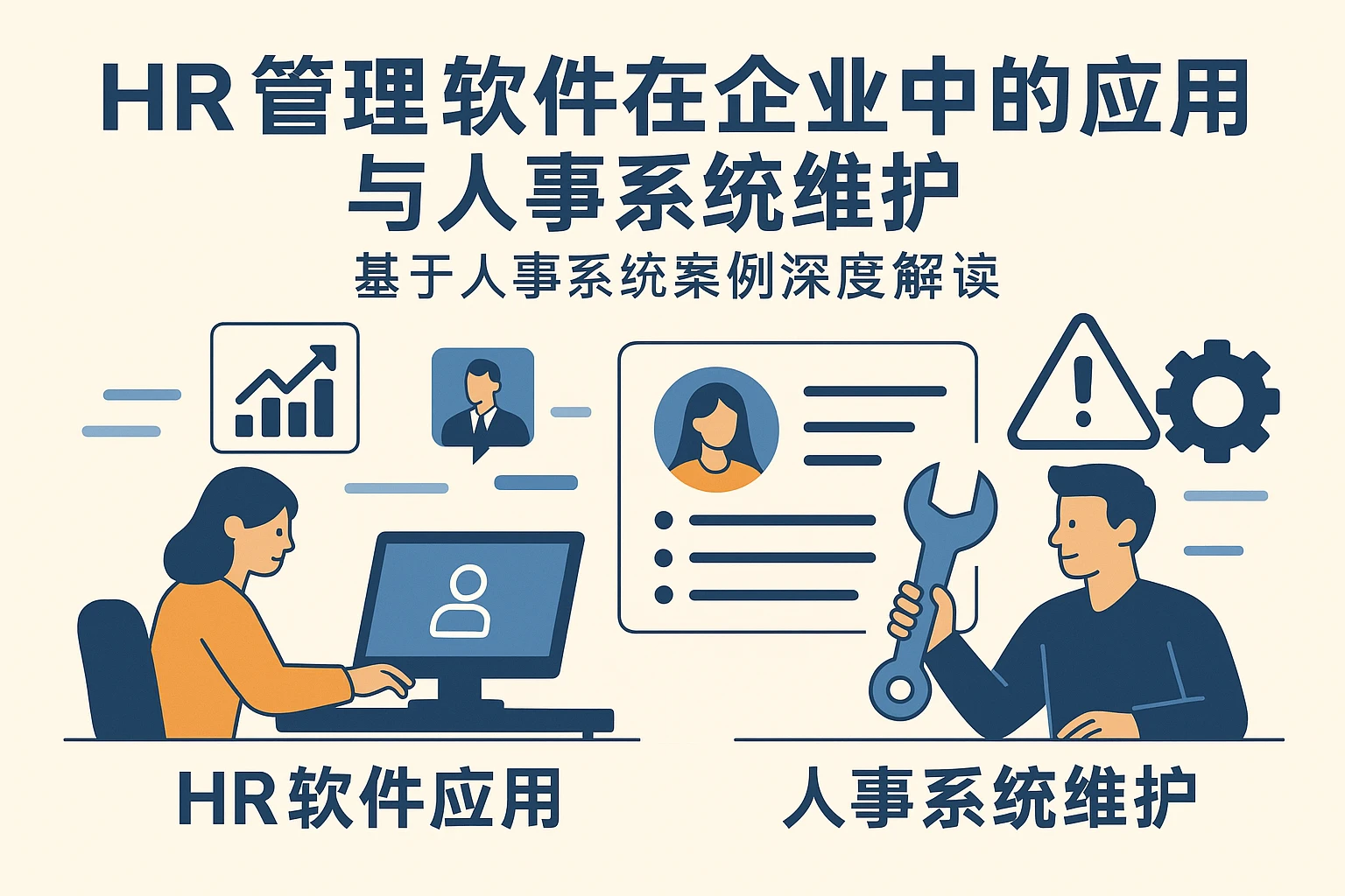 HR管理软件在企业中的应用与人事系统维护——基于人事系统案例深度解读