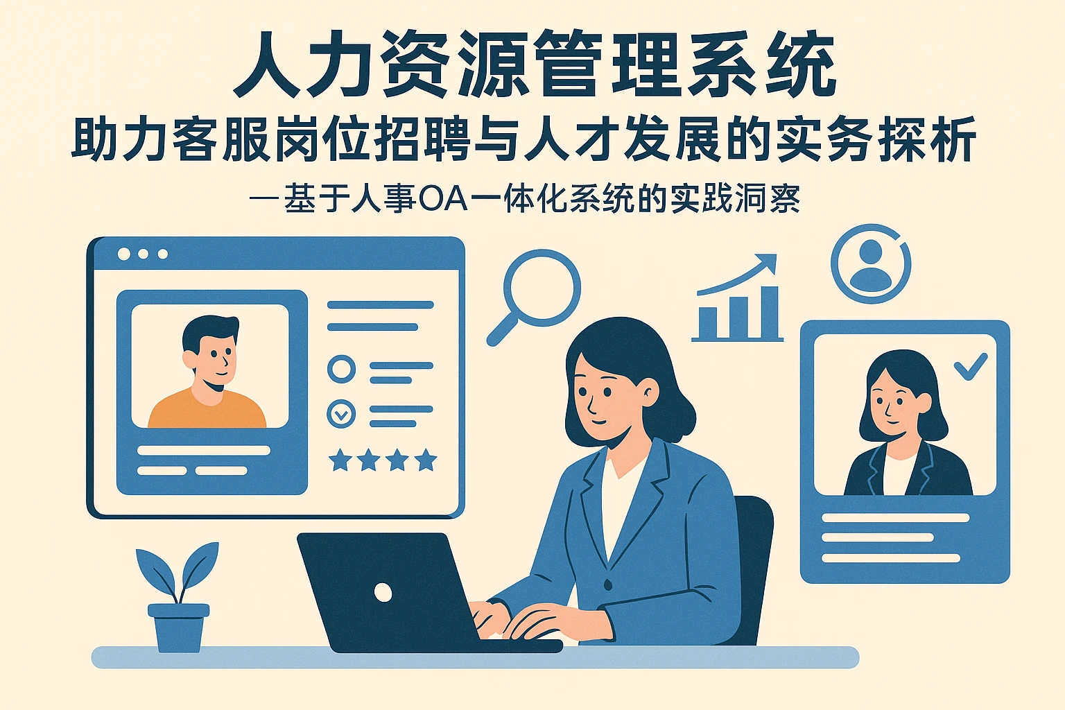 人力资源管理系统助力客服岗位招聘与人才发展的实务探析——基于人事OA一体化系统的实践洞察
