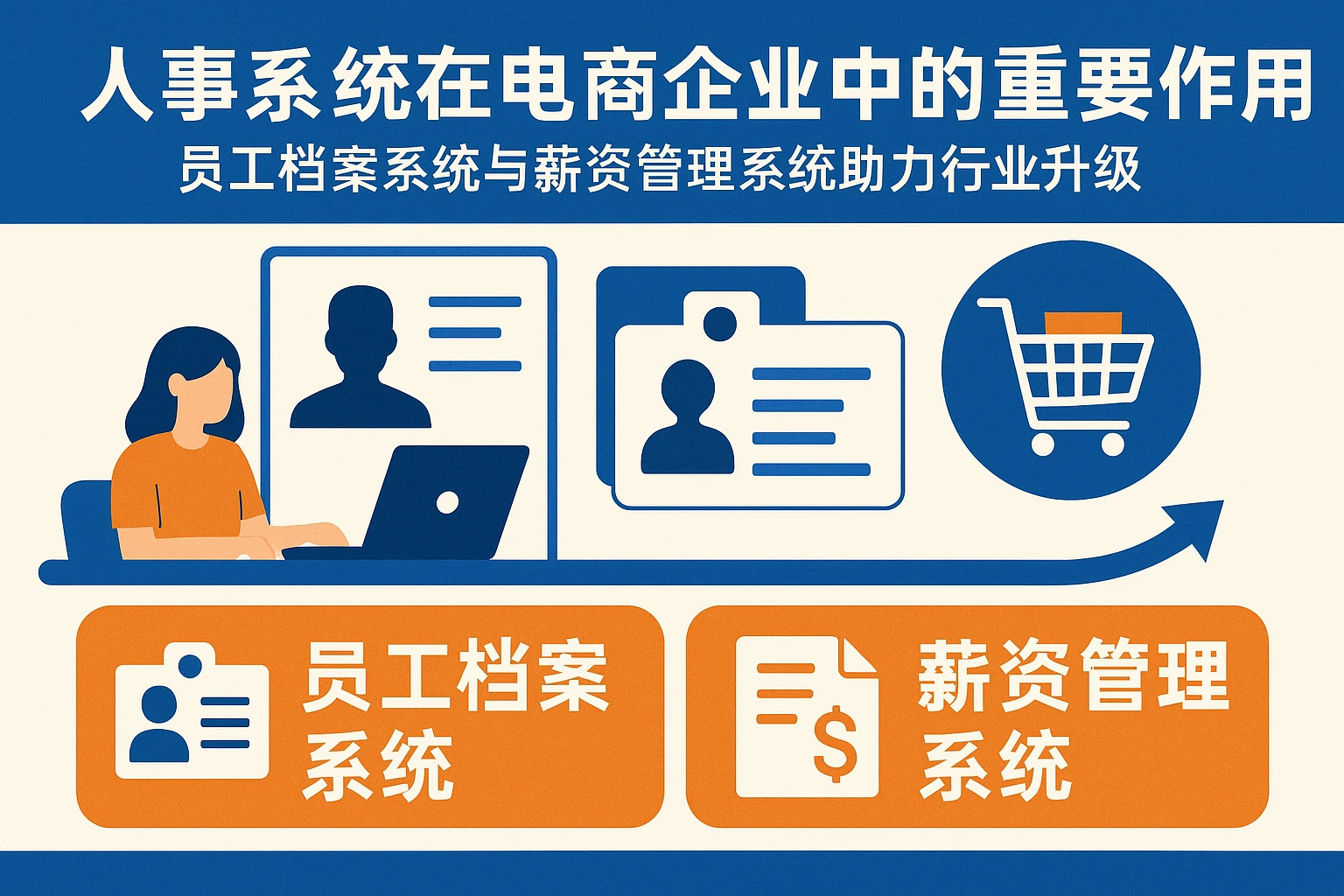 人事系统在电商企业中的重要作用——员工档案系统与薪资管理系统助力行业升级