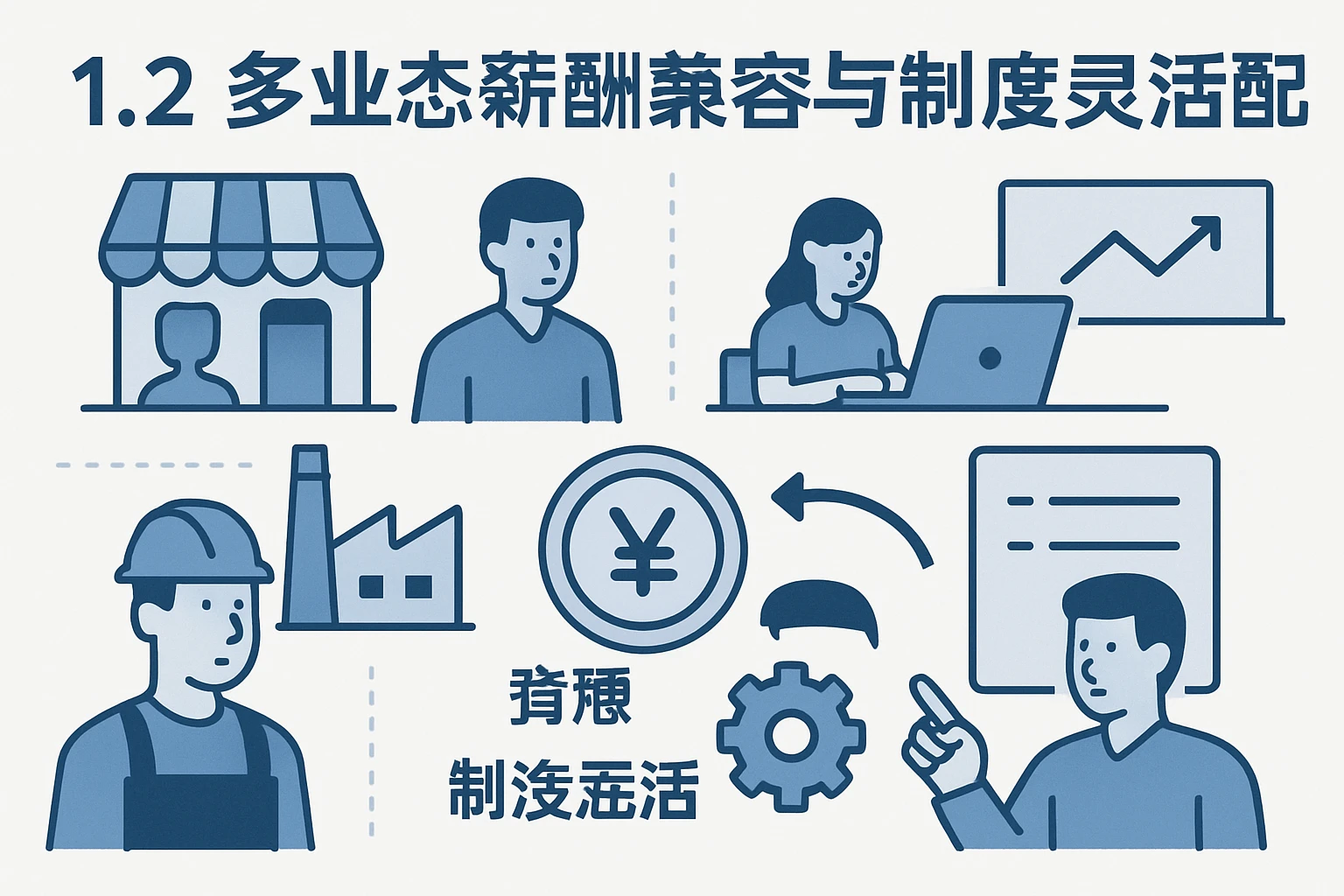 1.2 多业态薪酬兼容与制度灵活适配