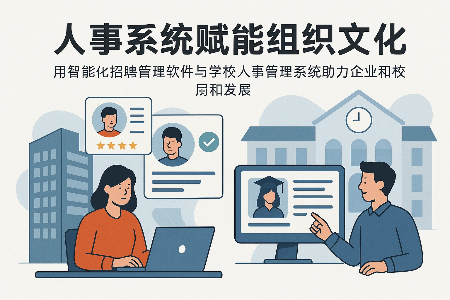 人事系统赋能组织文化：用智能化招聘管理软件与学校人事管理系统助力企业和校园发展