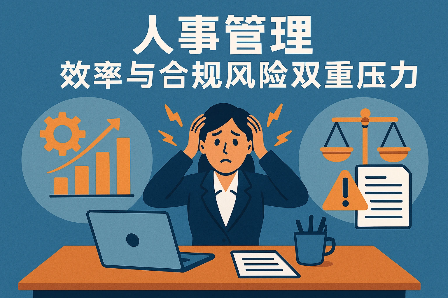 人事管理效率与合规风险双重压力