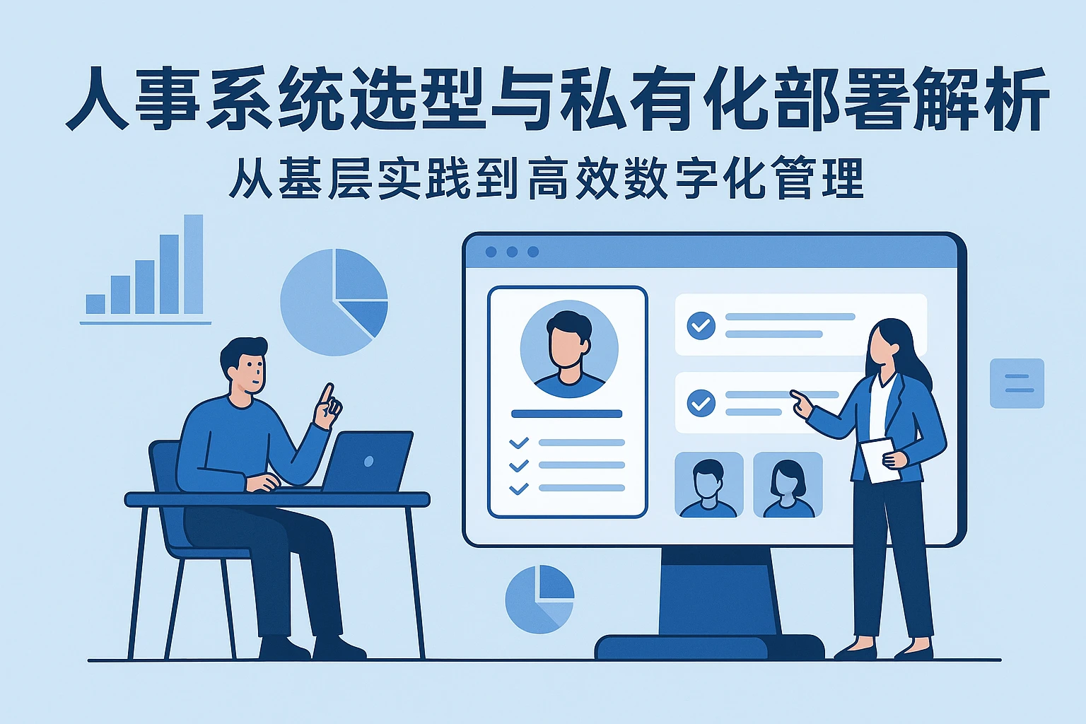 人事系统选型与私有化部署解析：从基层实践到高效数字化管理