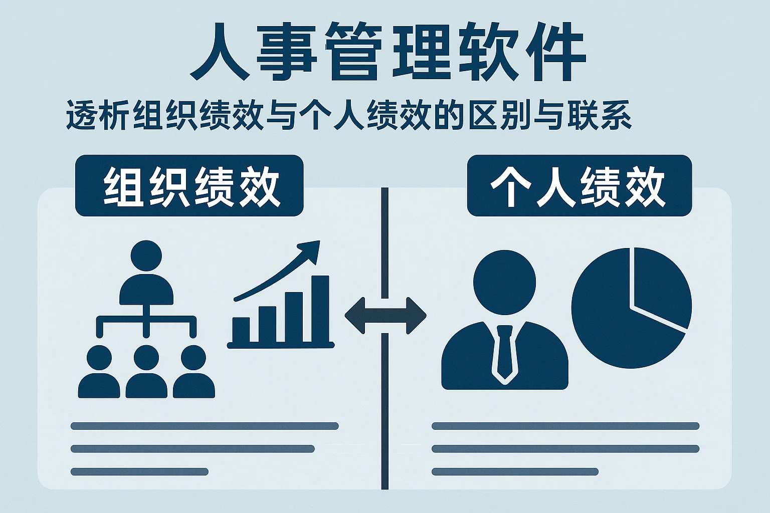 人事管理软件：透析组织绩效与个人绩效的区别与联系