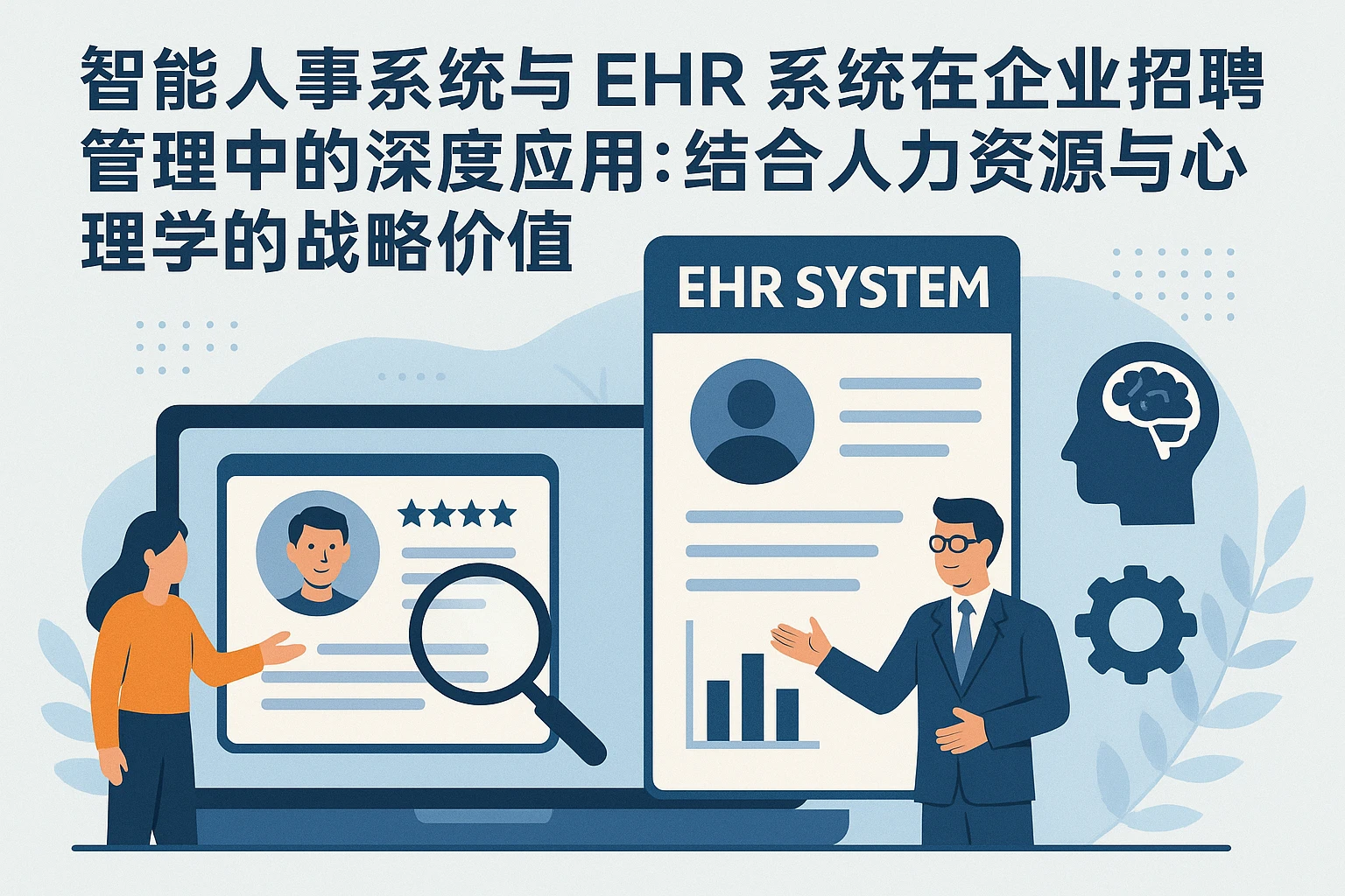 智能人事系统与EHR系统在企业招聘管理中的深度应用：结合人力资源与心理学的战略价值