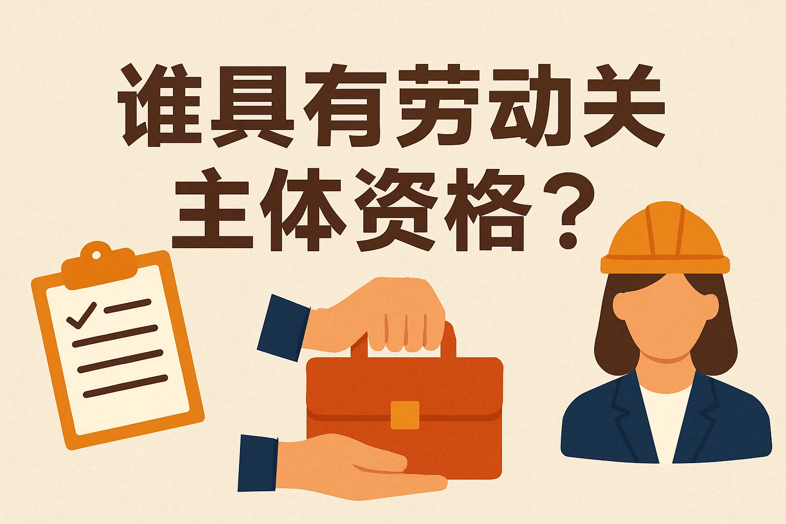 谁具有劳动关系主体资格？