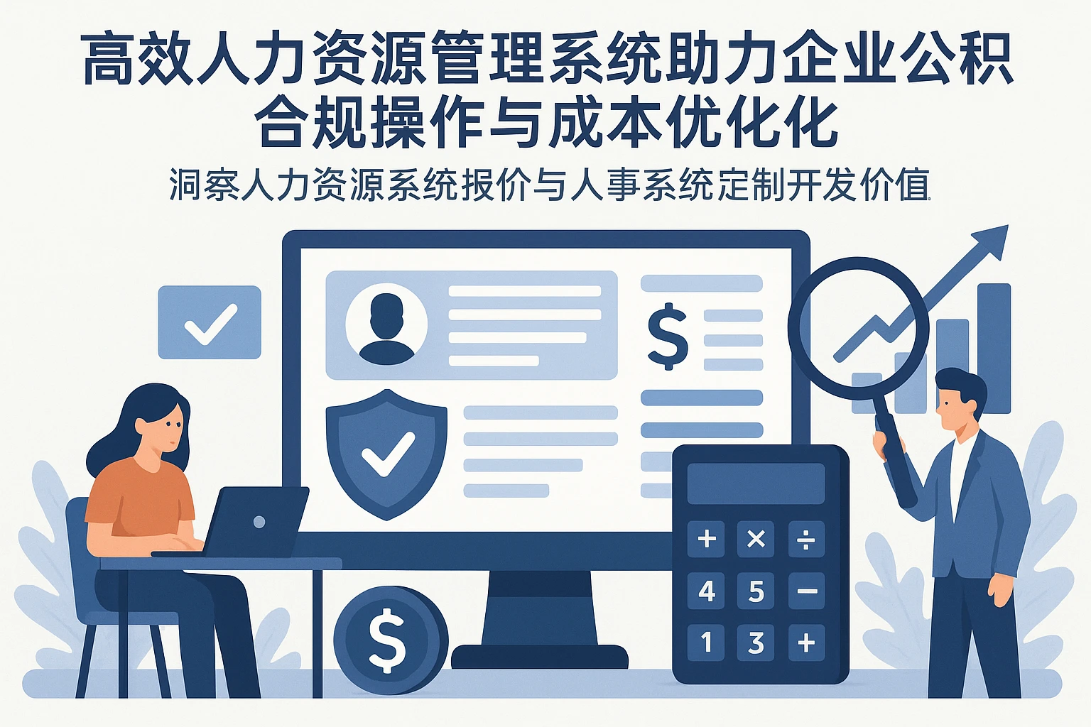 高效人力资源管理系统助力企业公积金合规操作与成本优化——洞察人力资源系统报价与人事系统定制开发价值