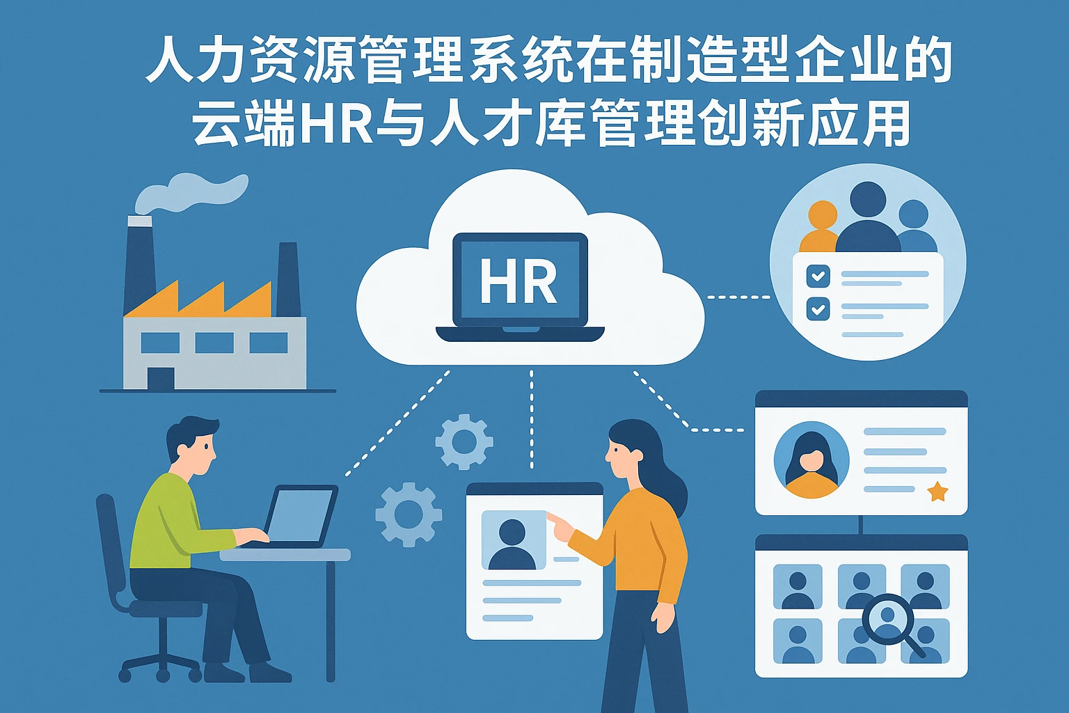 人力资源管理系统在制造型企业的云端HR与人才库管理创新应用