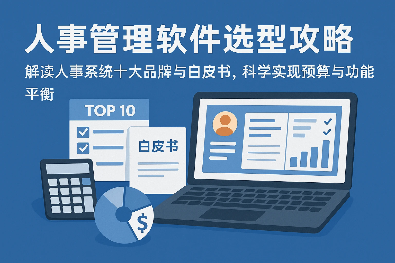 人事管理软件选型攻略：解读人事系统十大品牌与白皮书，科学实现预算与功能平衡